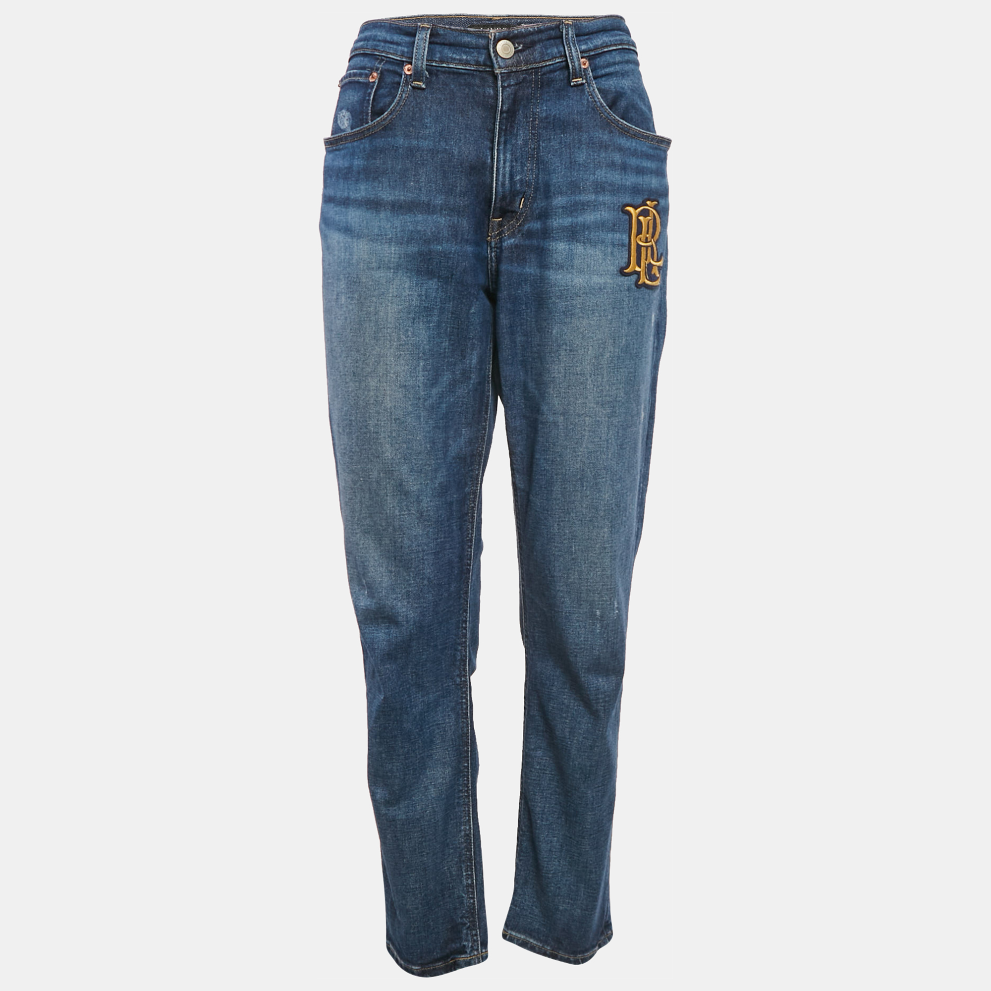 Lauren Ralph Lauren Blue Logo Embroidery Denim Jeans M Waist 33"
Lauren Ralph Lauren Blue Logo Embroidery Denim Jeans M Waist 33"