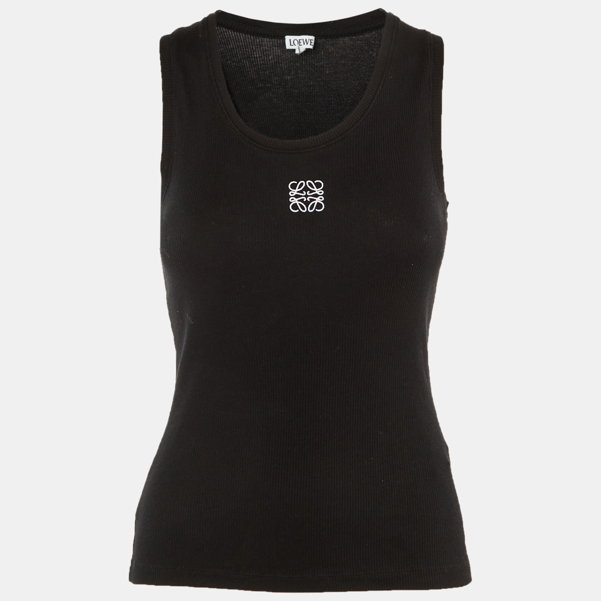 Loewe Black Anagram Embroidered Cotton Tank Top M
Loewe Black Anagram Embroidered Cotton Tank Top M