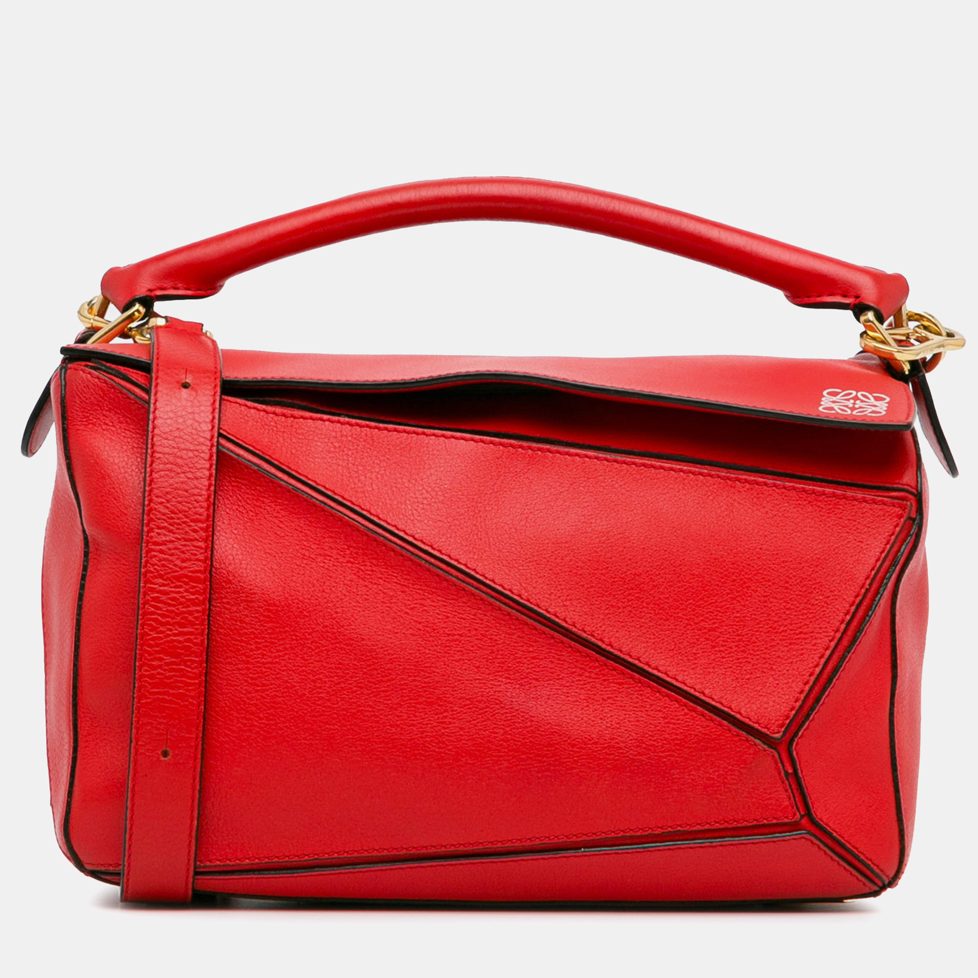 Loewe Medium Puzzle Bag, Red
Loewe Medium Puzzle Bag, Red