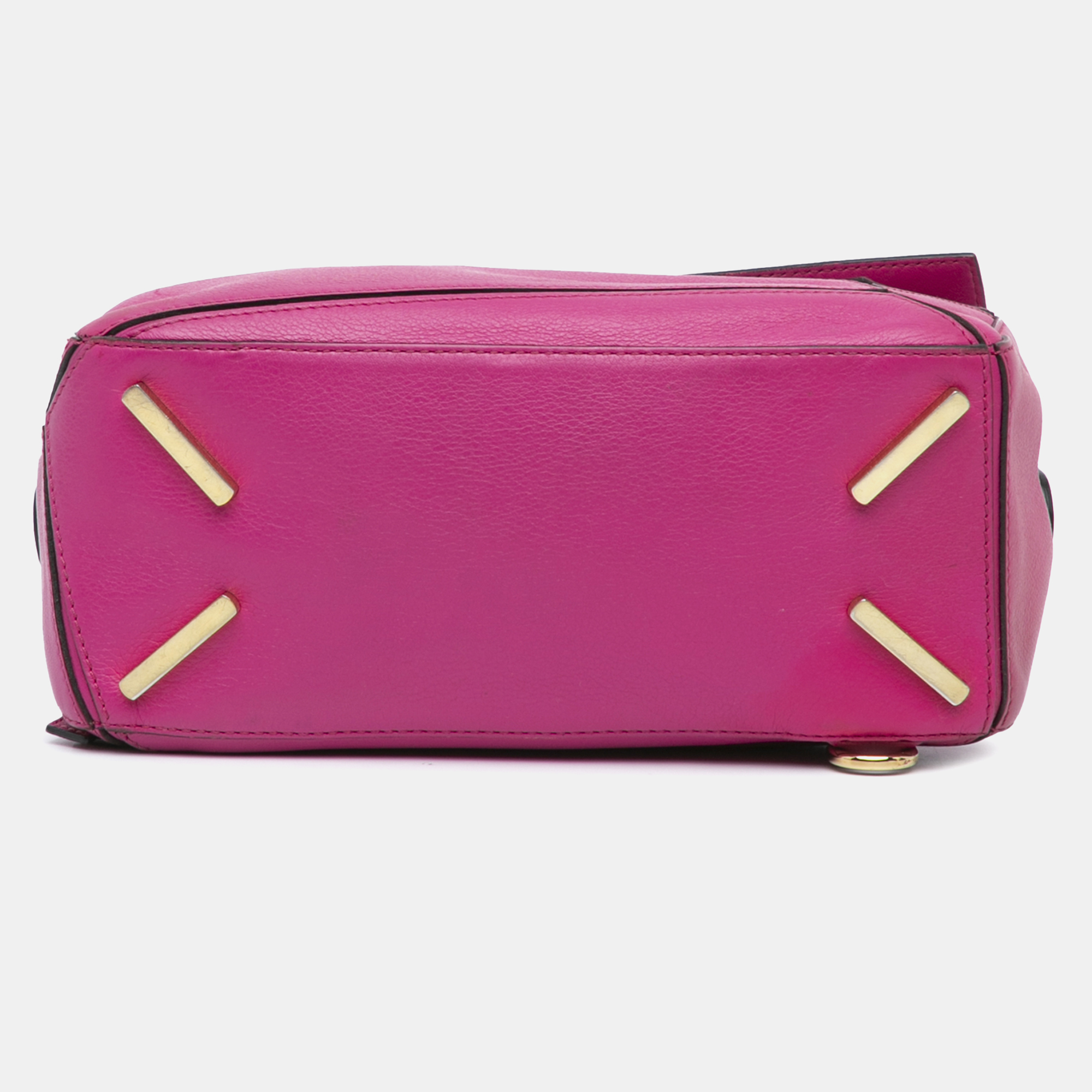 Loewe Pink Leather Small Puzzle Bag