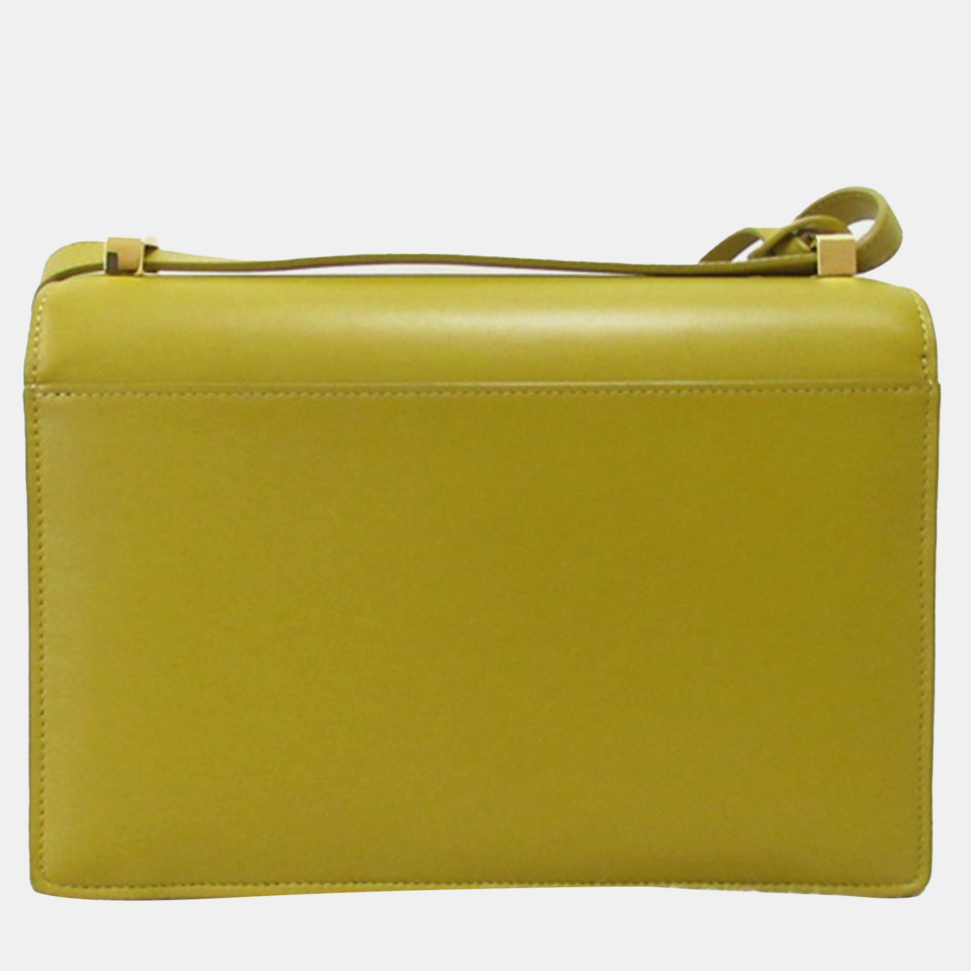 Loewe Green Leather Loewe Small Leather Barcelona Crossbody