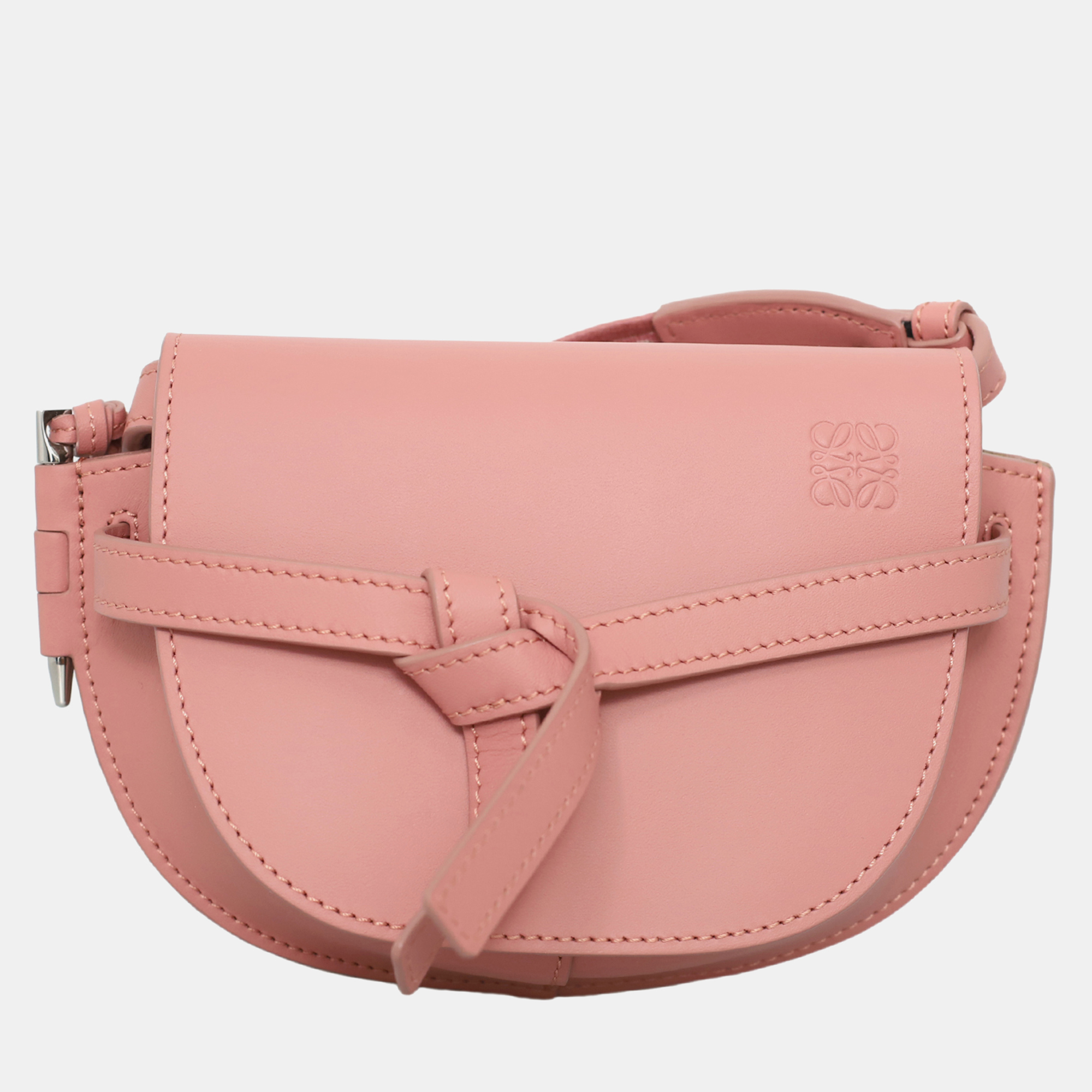 Loewe Gate Dual Mini Pink Bag
