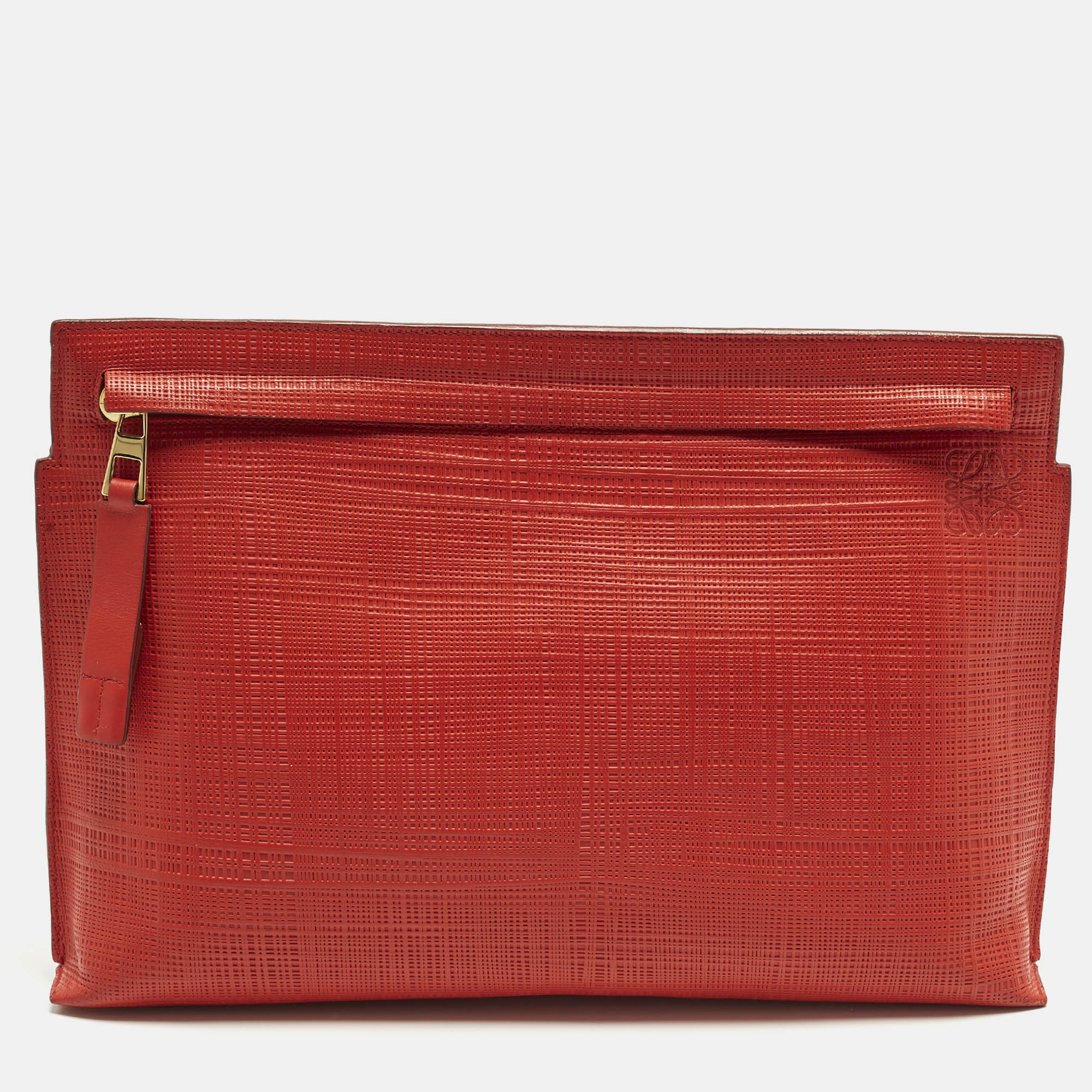 Loewe T Red Leather Pouch
Loewe T Red Leather Pouch