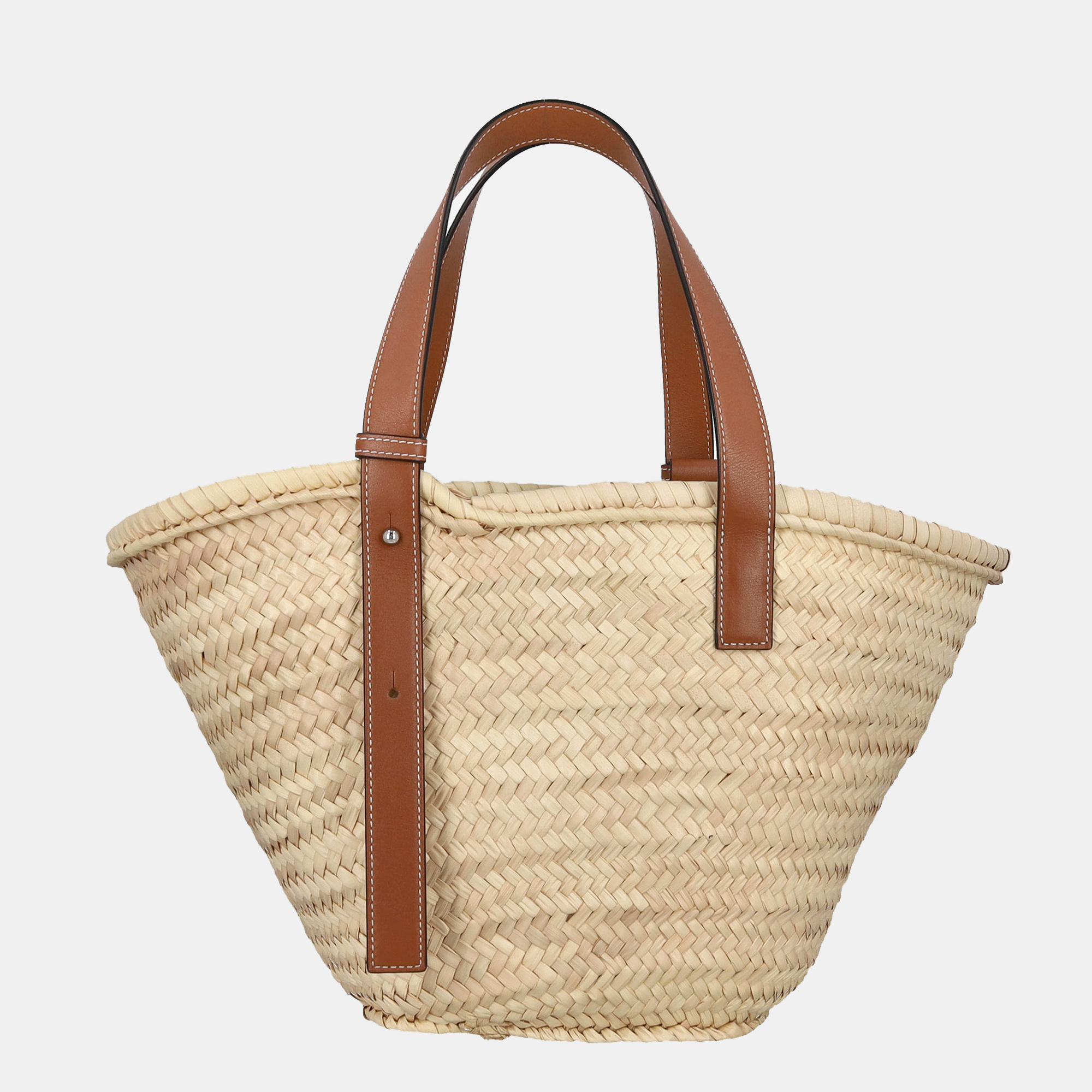 Loewe  Women's Eco-Friendly Fabric Handbag - Beige - One Size