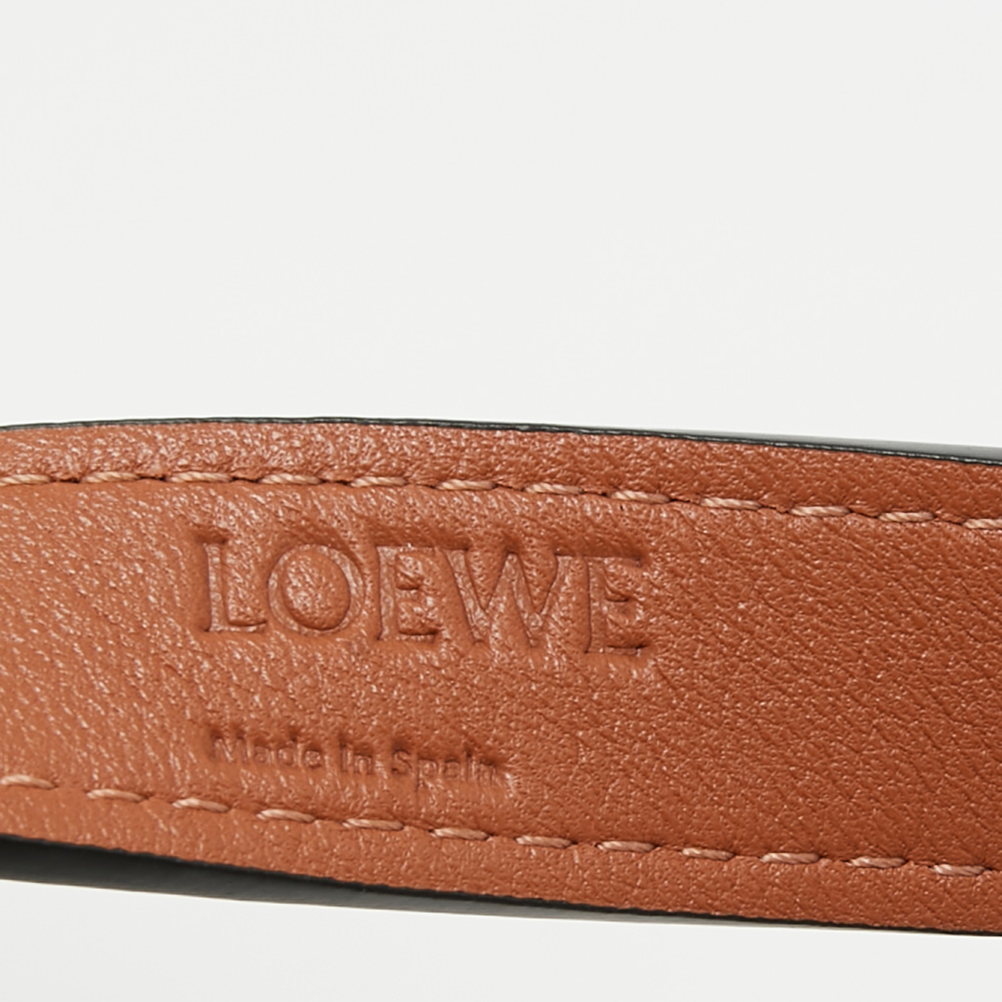 Loewe Grey Felt And Leather Elephant Tote