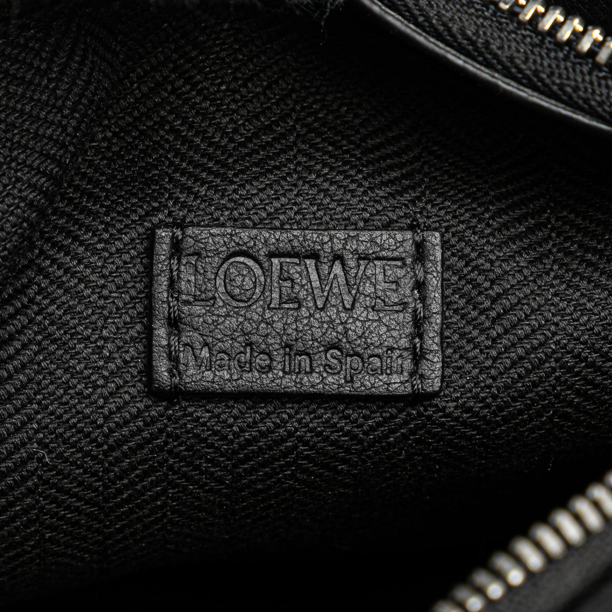 Loewe Black Mini Puzzle Belt Bag