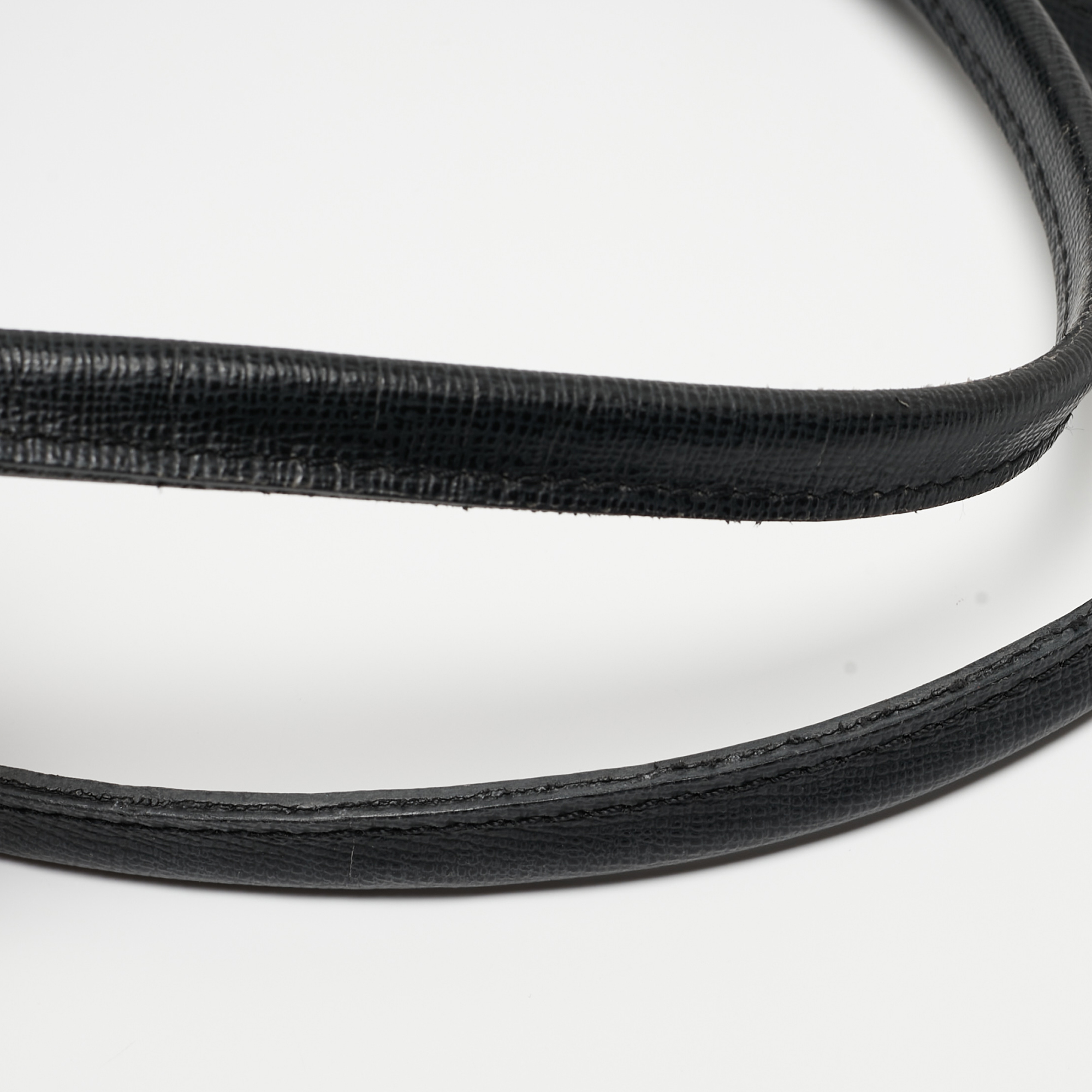 Longchamp Black Nylon And Leather Le Pliage Tote