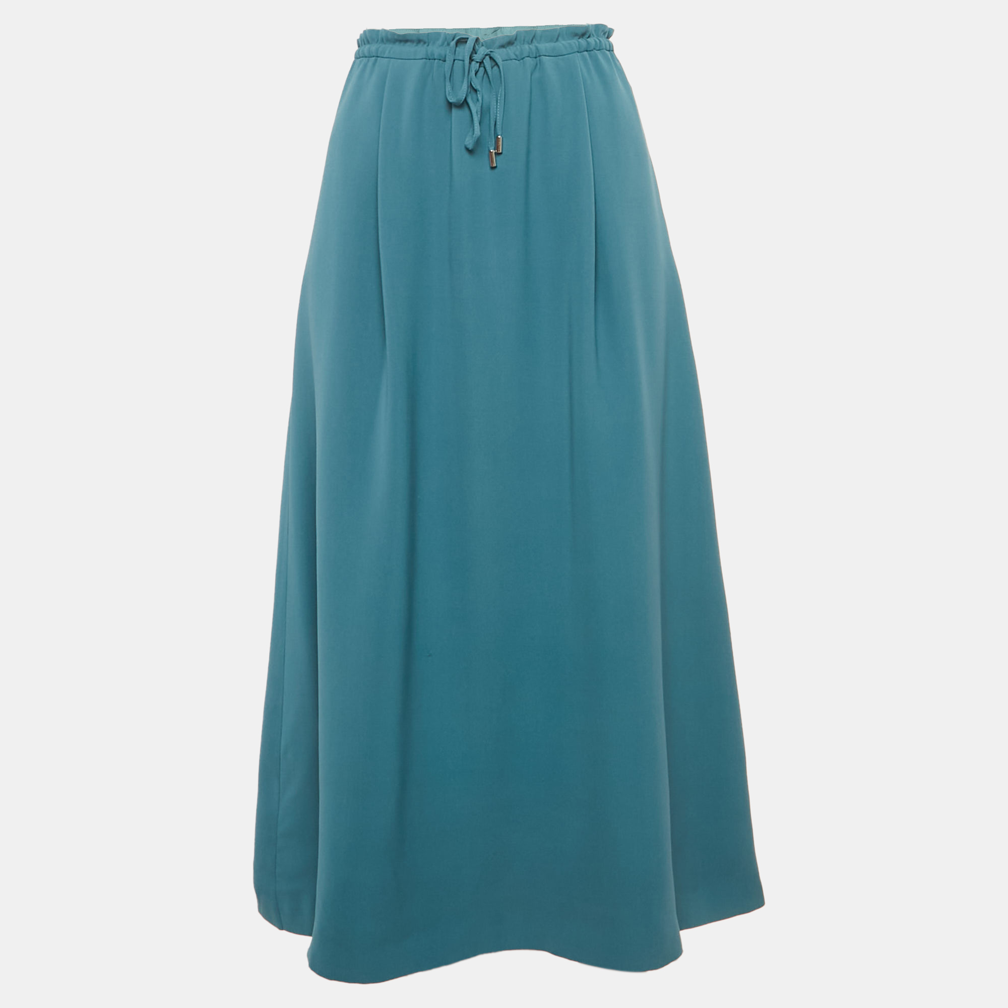 Loro Piana Teal Silk Midi Skirt M, Green
Loro Piana Teal Silk Midi Skirt M, Green