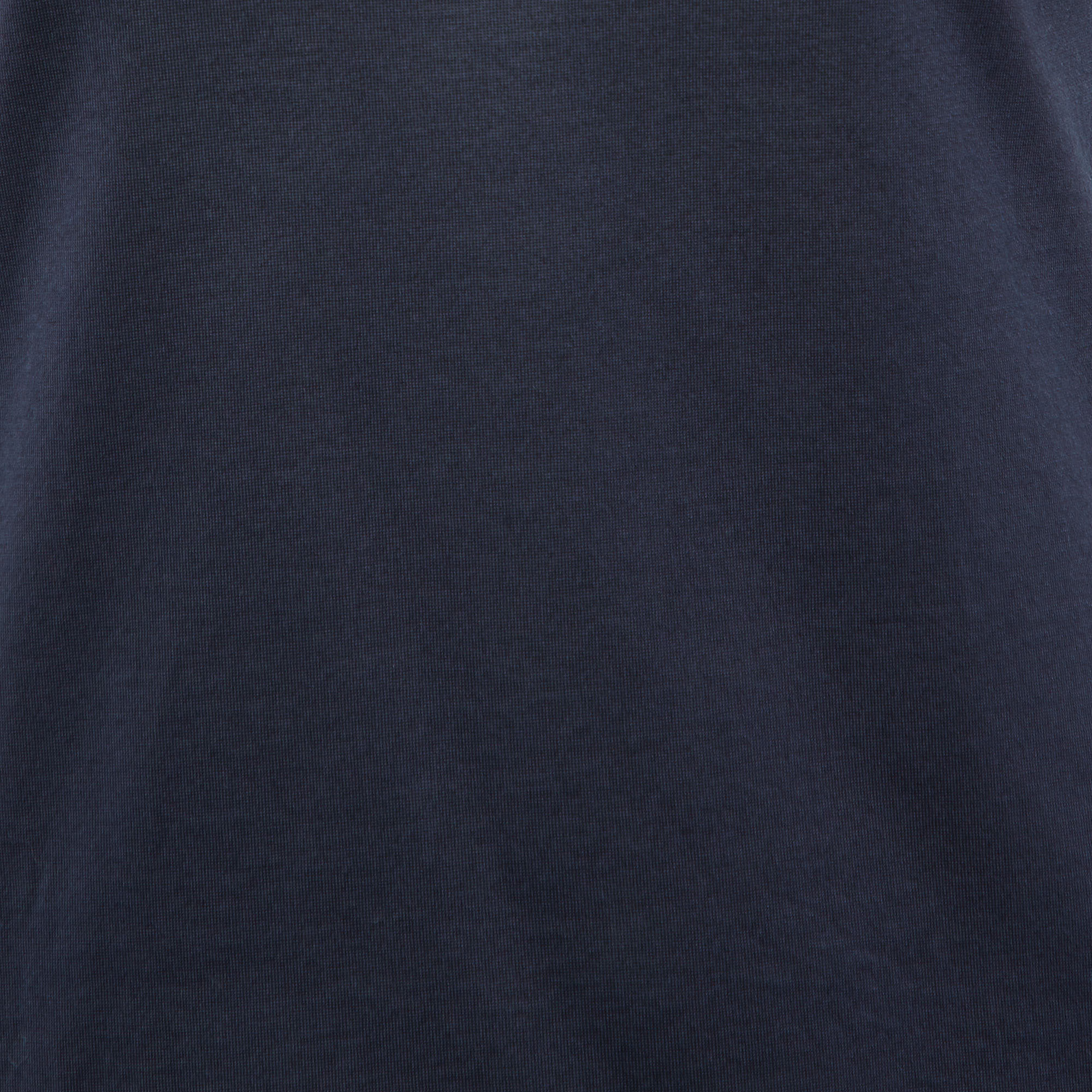 Loro Piana Navy Blue Cotton Knit Round Neck T-Shirt S
