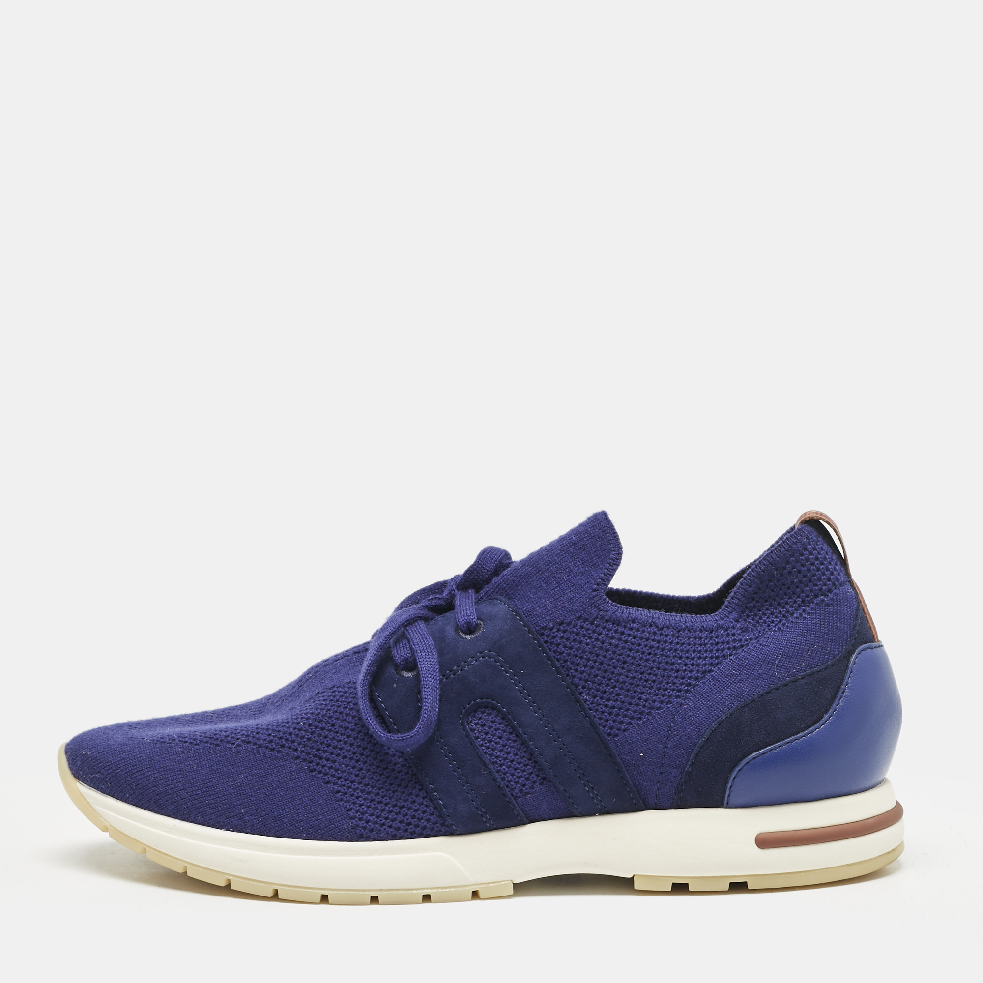 Loro Piana Blue Knit Fabric 360 LP Flexy Walk Low Top Sneakers Size
Loro Piana Blue Knit Fabric 360 LP Flexy Walk Low Top Sneakers Size