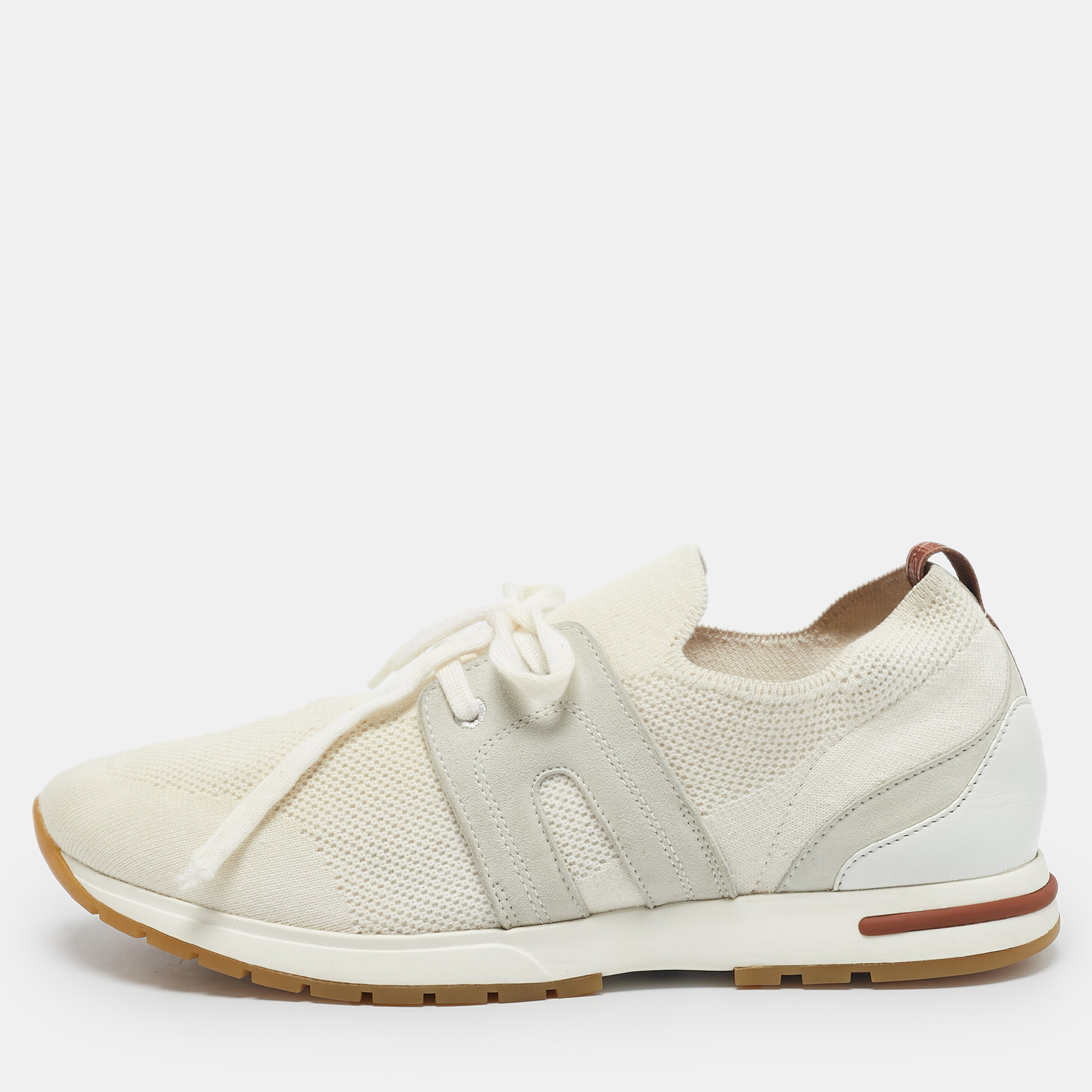 Loro Piana Grey Knit Fabric and Leather 360 LP Flexy Walk Sneakers Size
Loro Piana Grey Knit Fabric and Leather 360 LP Flexy Walk Sneakers Size