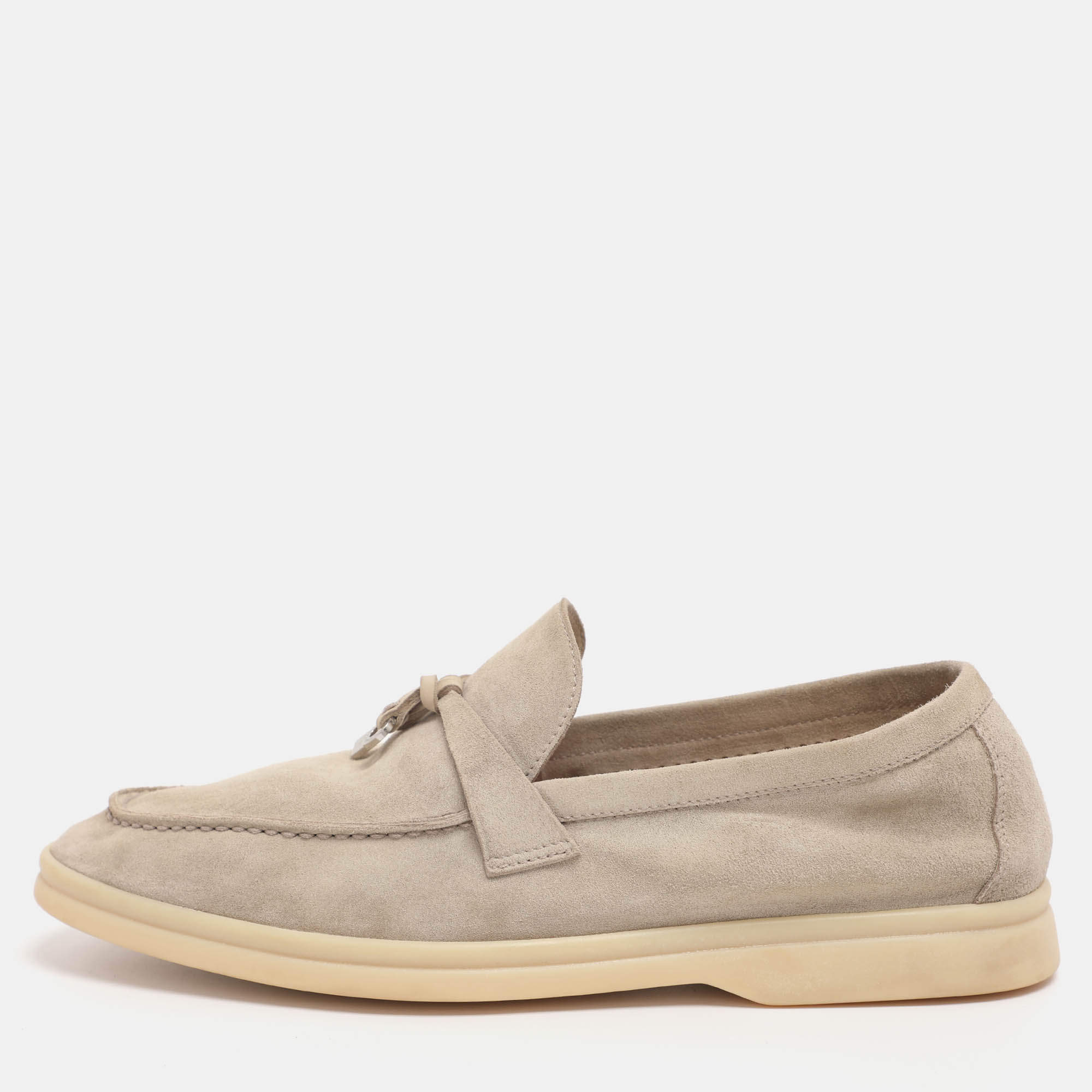 Loro Piana Light Beige Suede Summer Charms Walk Loafers Size
Loro Piana Light Beige Suede Summer Charms Walk Loafers Size
