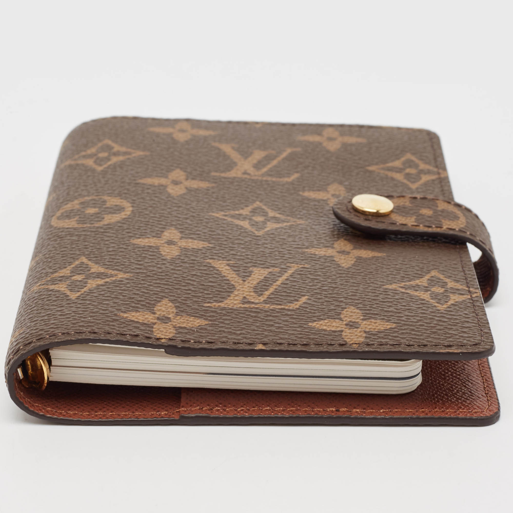 Louis Vuitton Monogram Canvas Small Ring Agenda PM Cover