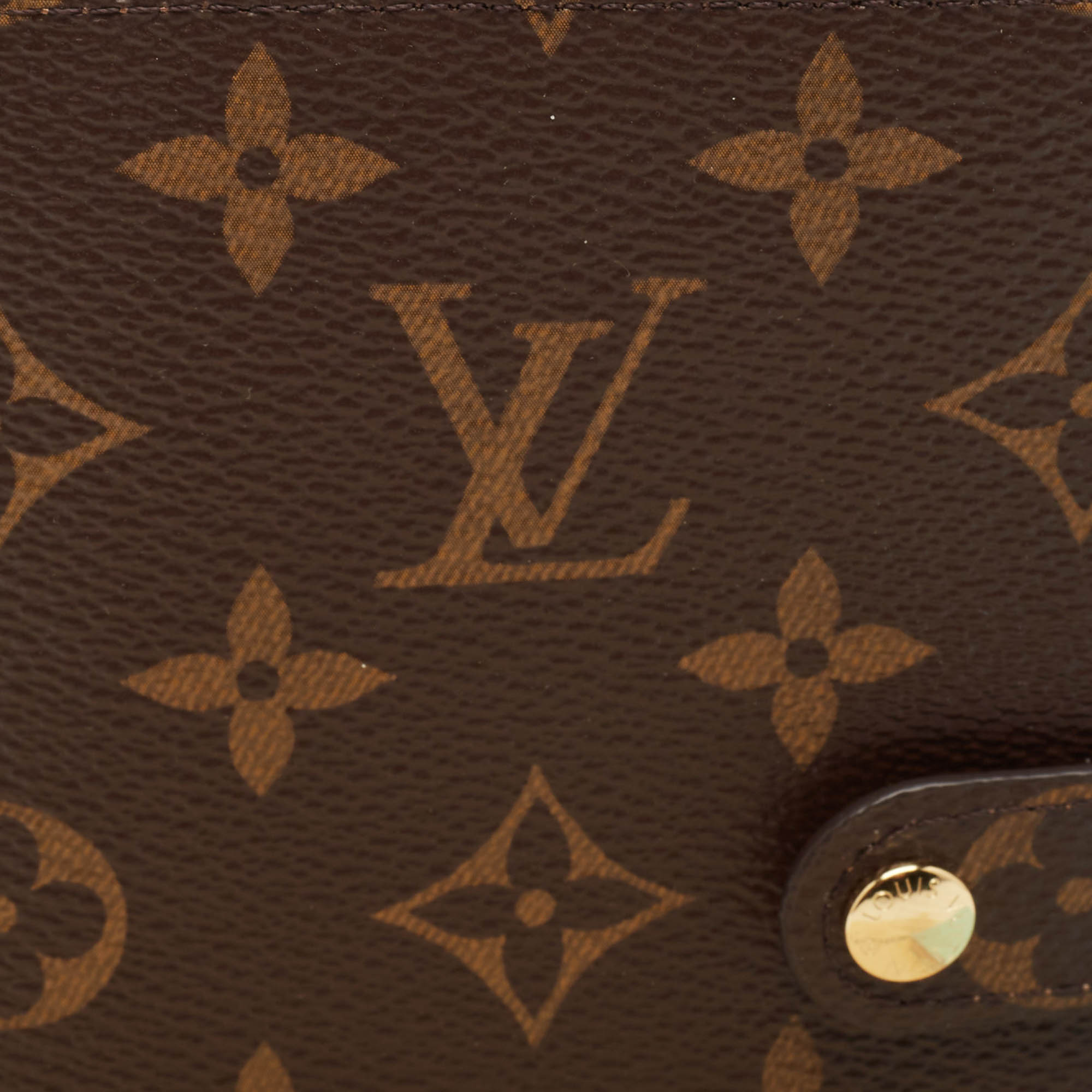 Louis Vuitton Monogram Canvas Small Ring Agenda PM Cover