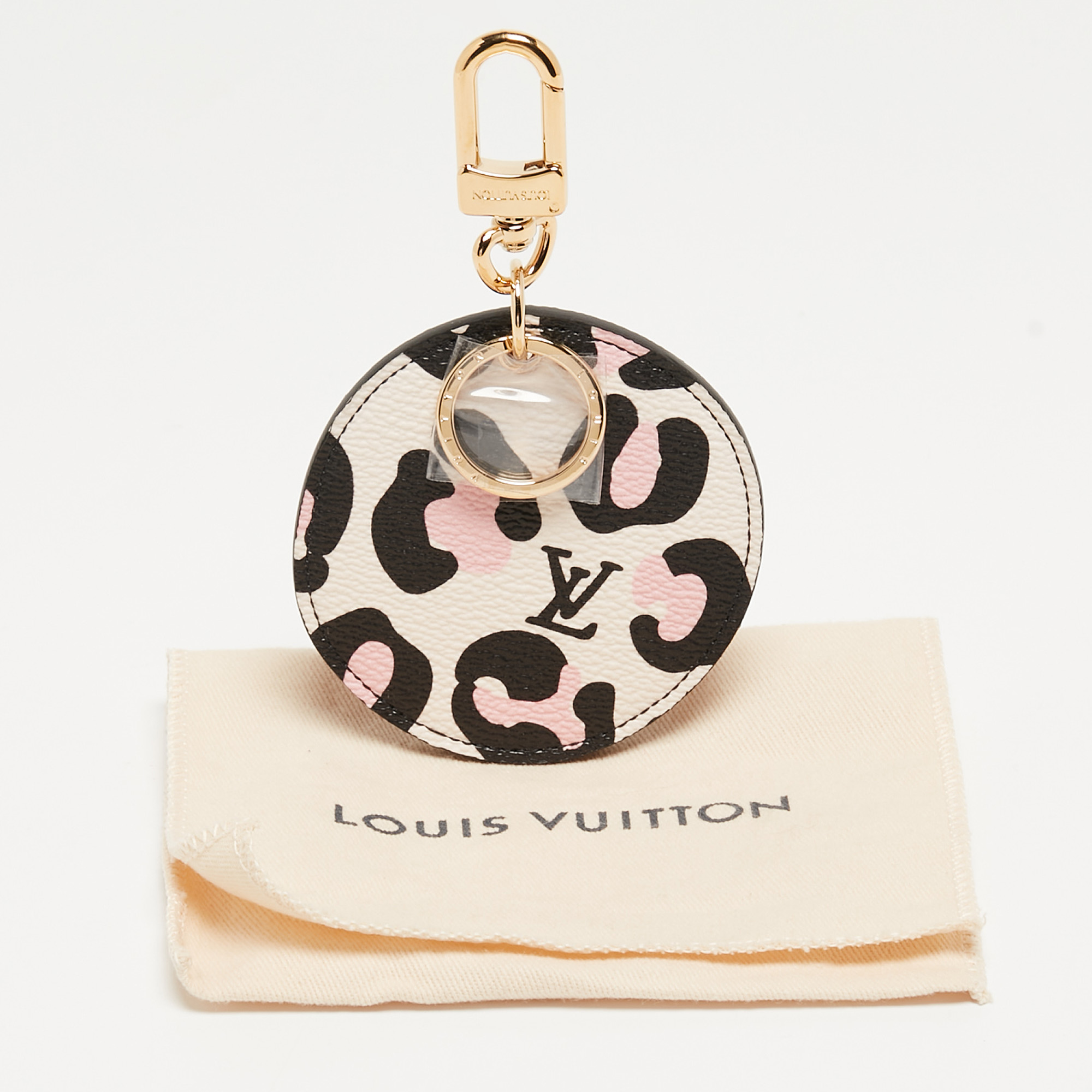 Louis Vuitton Monogram Canvas Wild At Heart Illustre Bag Charm