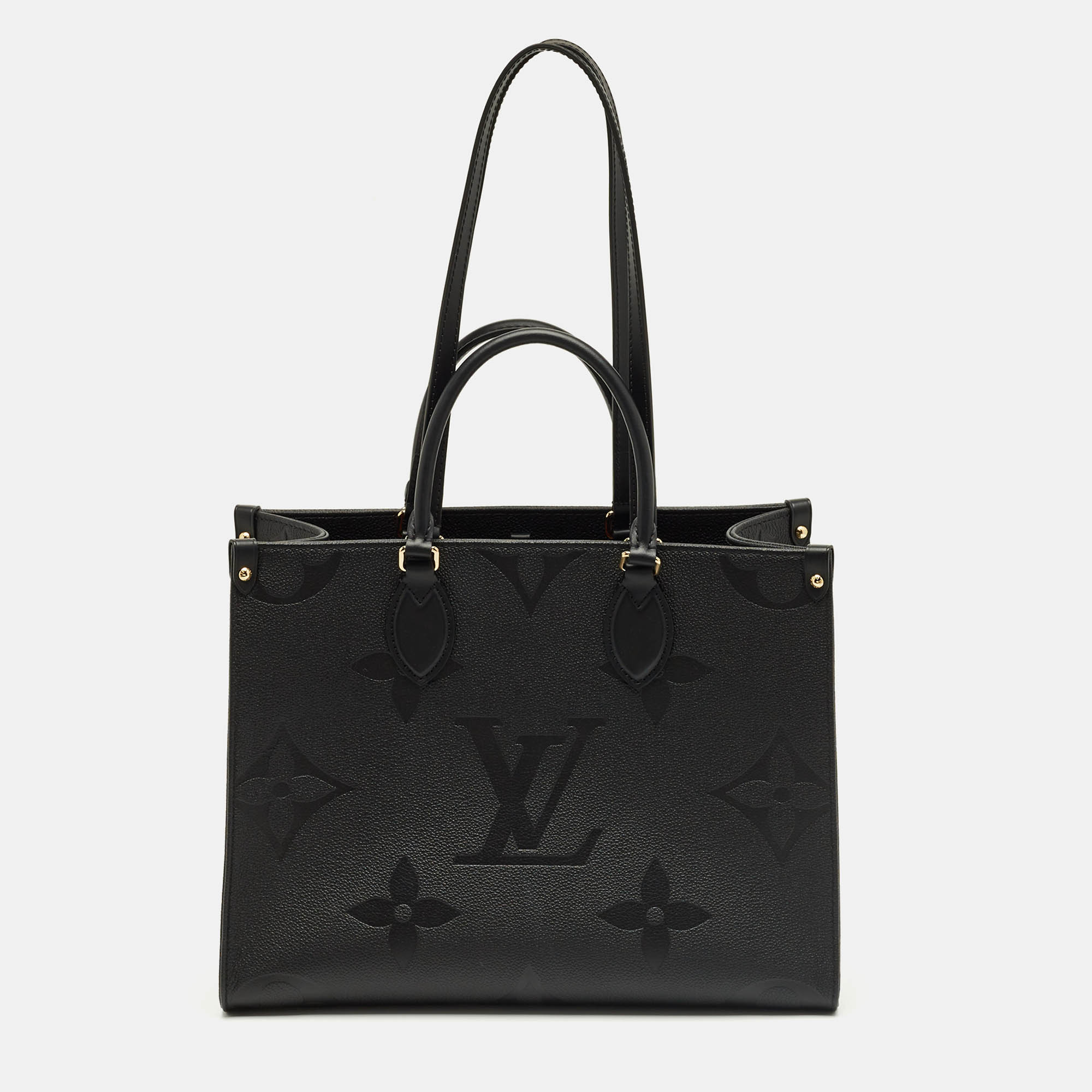 Louis Vuitton Black Monogram Giant Empreinte Leather Onthego MM Bag
Louis Vuitton Black Monogram Giant Empreinte Leather Onthego MM Bag