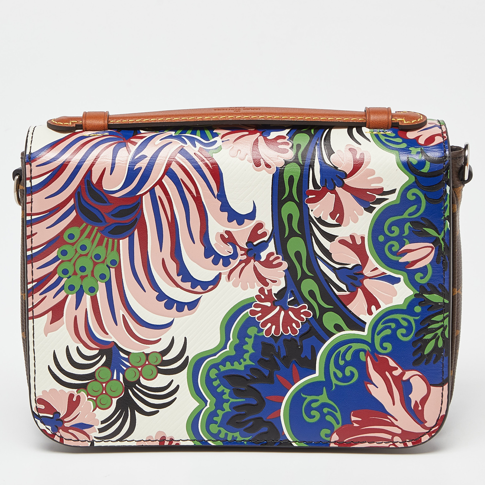 Louis Vuitton Multicolor Epi Monogram Floral Mini Pochette Metis Bag