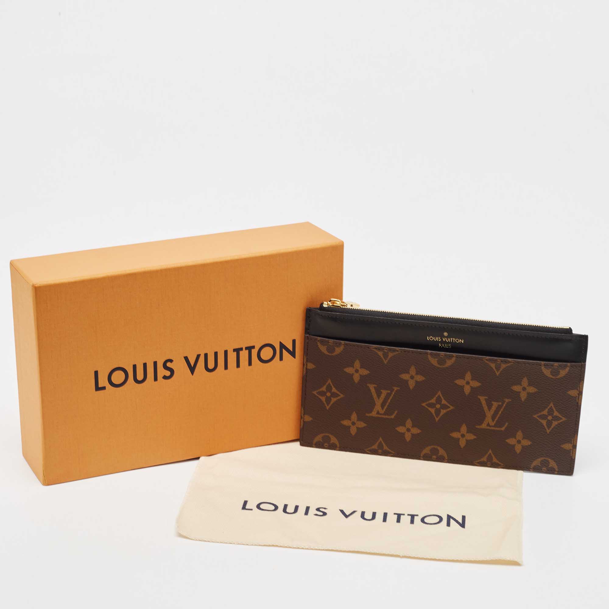 Louis Vuitton Monogram Canvas Slim Purse