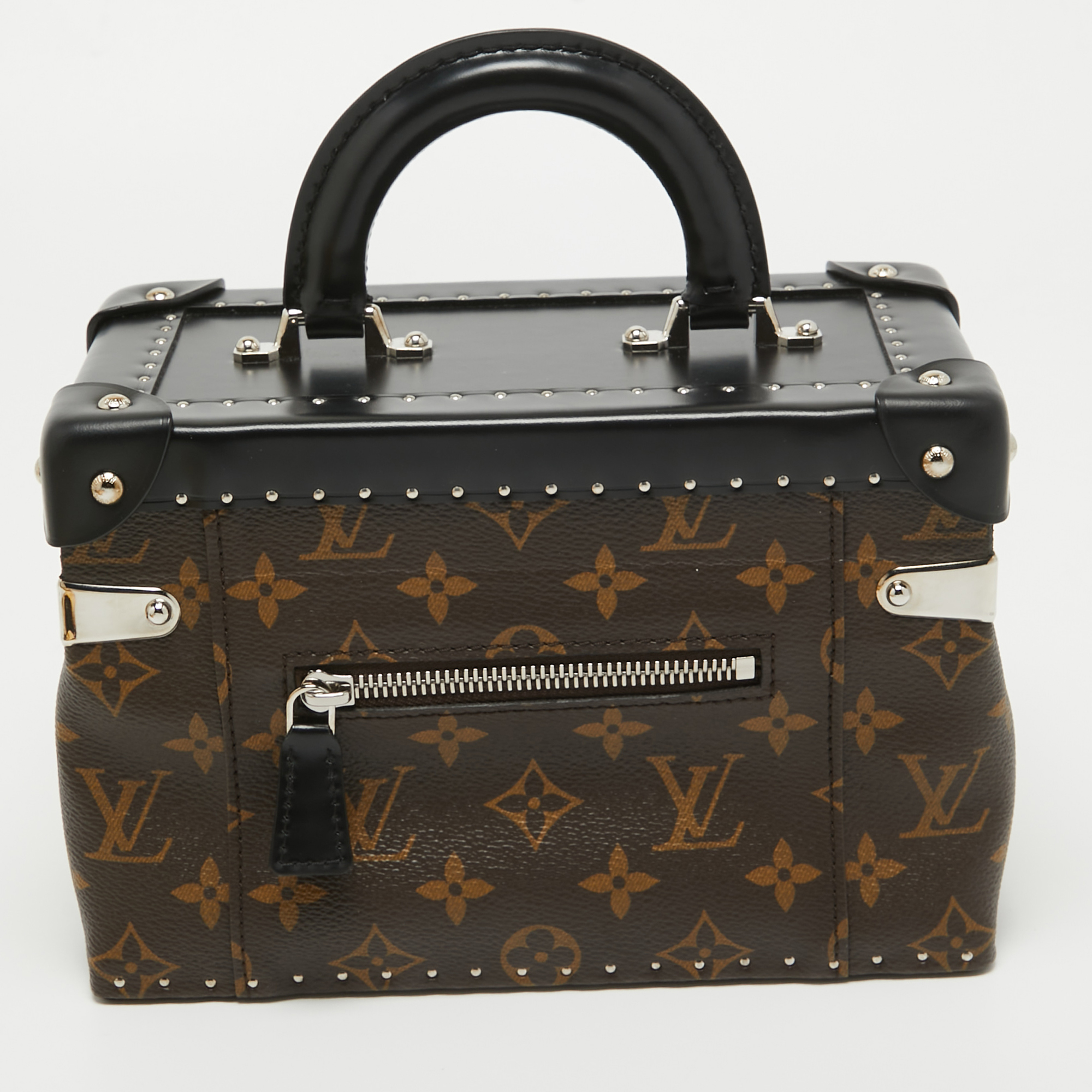 Louis Vuitton Black Monogram Canvas City Trunk PM Bag