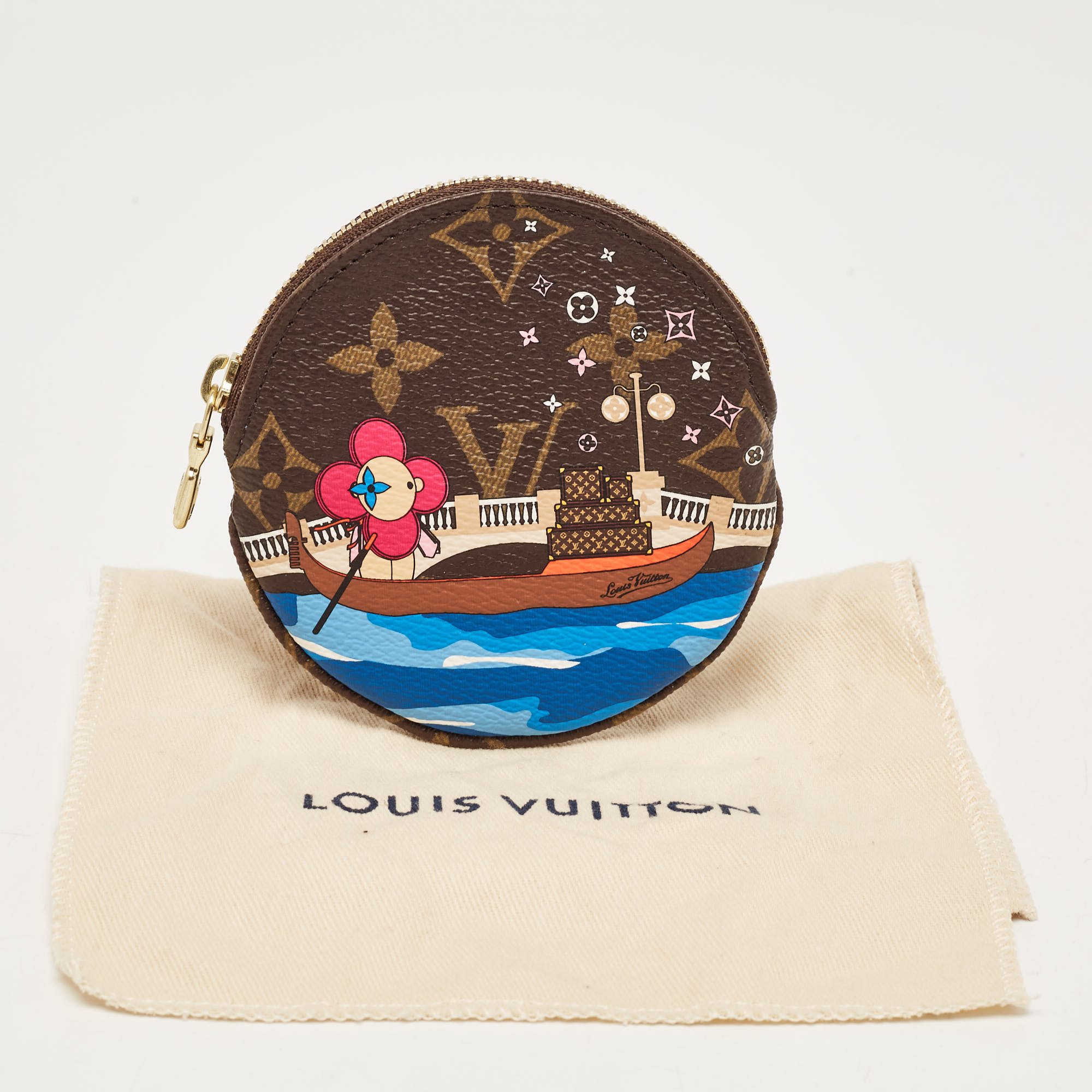 Louis Vuitton Monogram Canvas Christmas Vivienne Venice Coin Purse