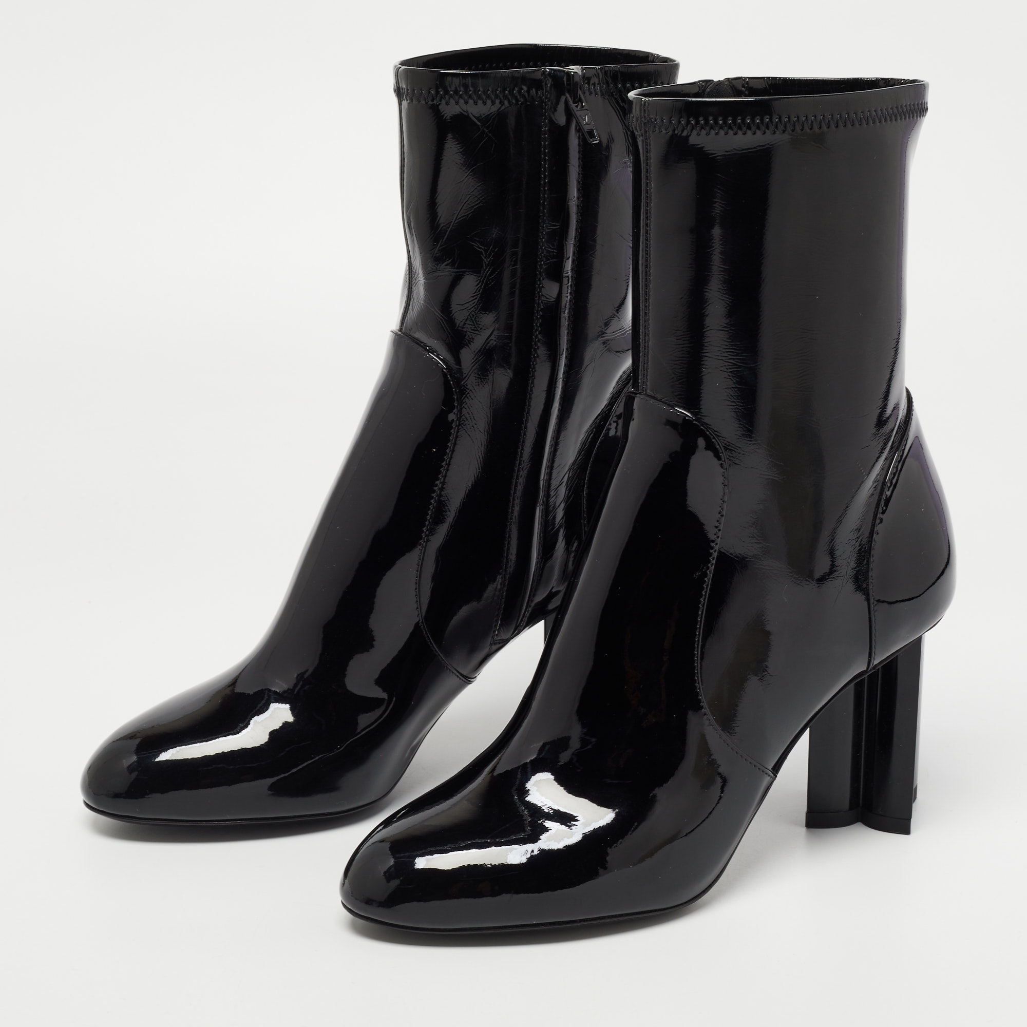 Louis Vuitton silhouette ankle boots 