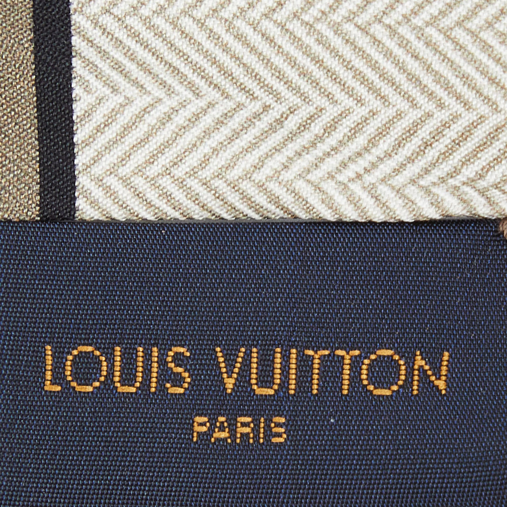 Louis Vuitton White Since 1854 Monogram Silk Bandeau