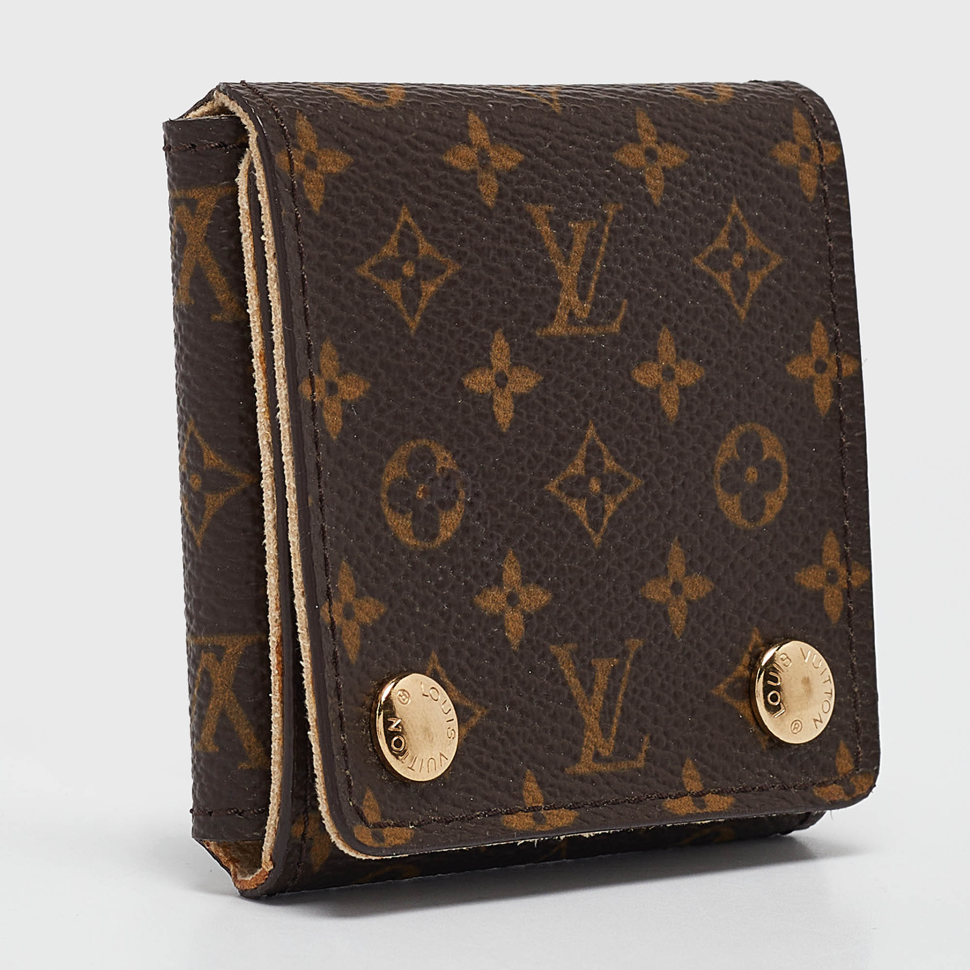 Louis Vuitton Monogram Canvas Folding Jewelry Case PM