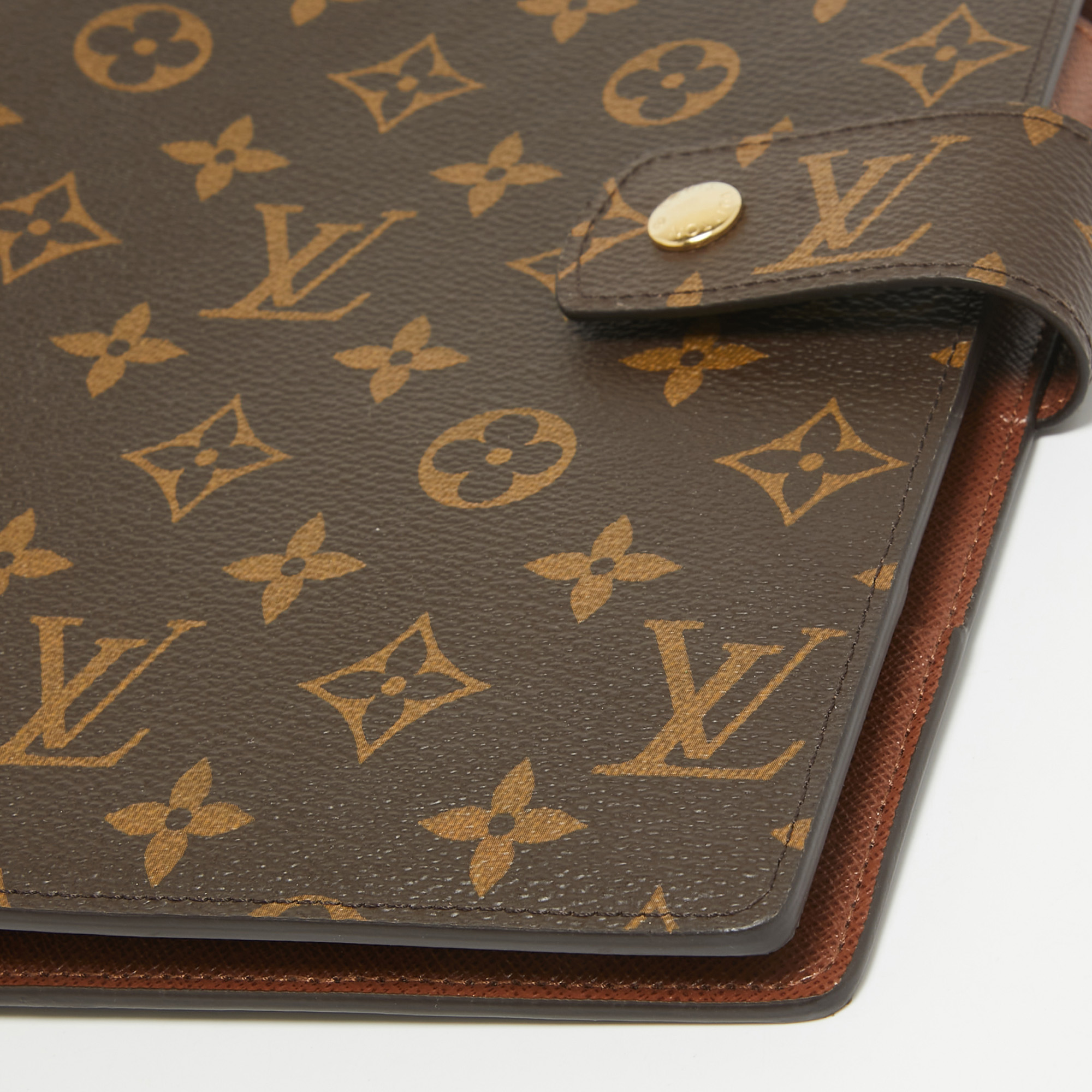 Louis Vuitton Monogram Canvas Large Ring Agenda Cover