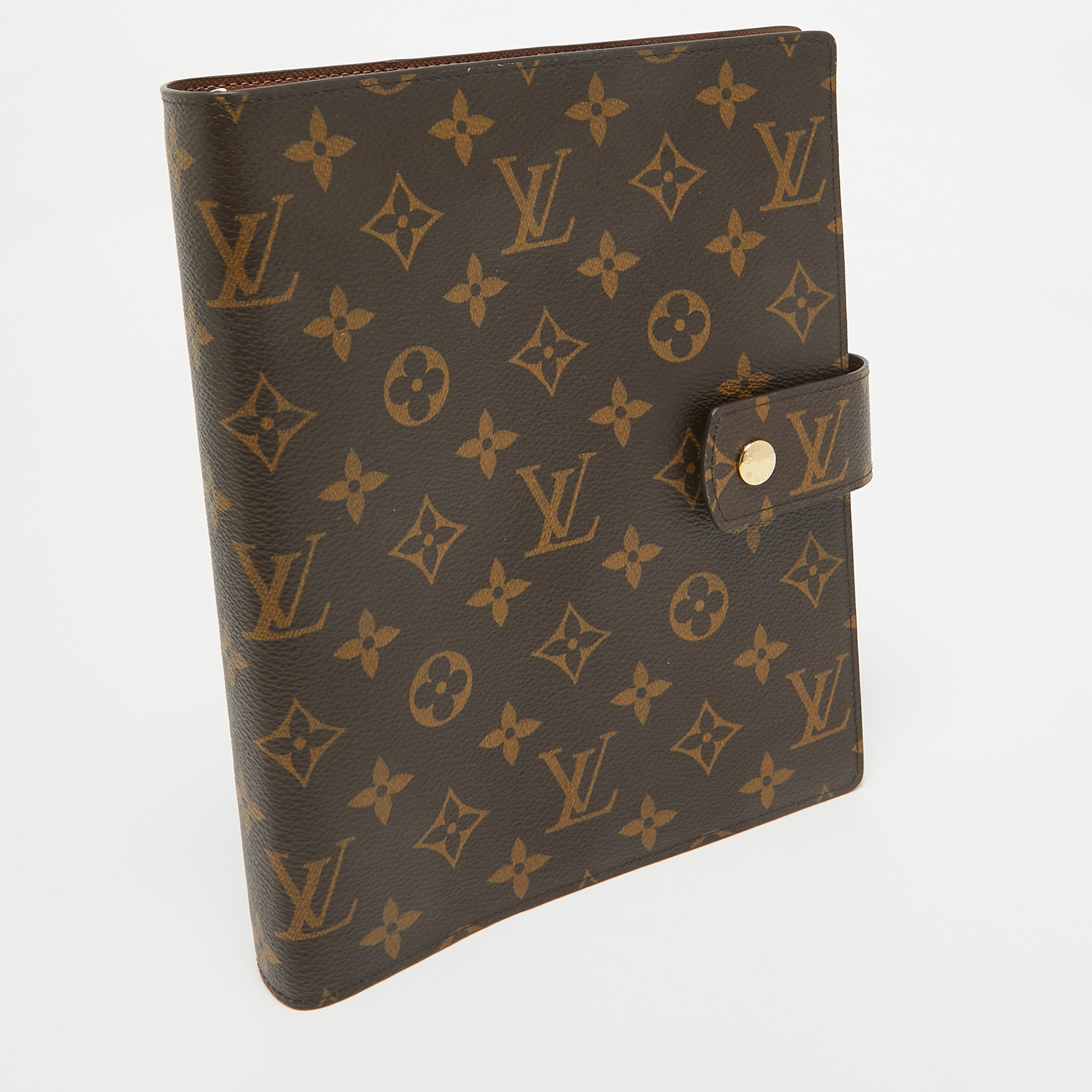 Louis Vuitton Monogram Canvas Large Ring Agenda Cover