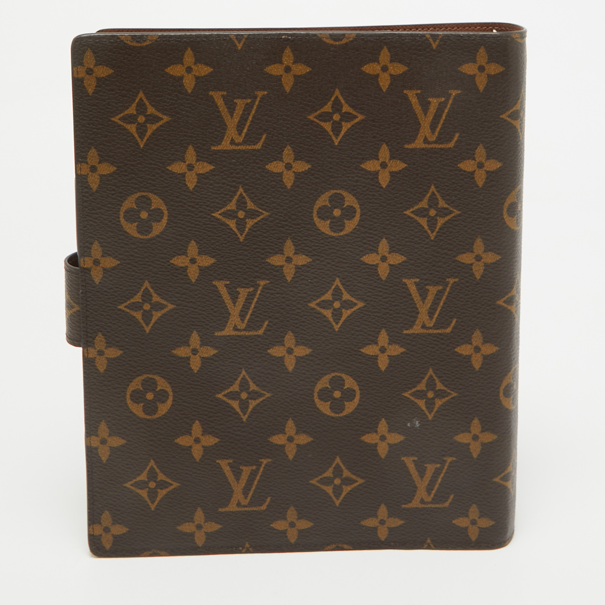 Louis Vuitton Monogram Canvas Large Ring Agenda Cover