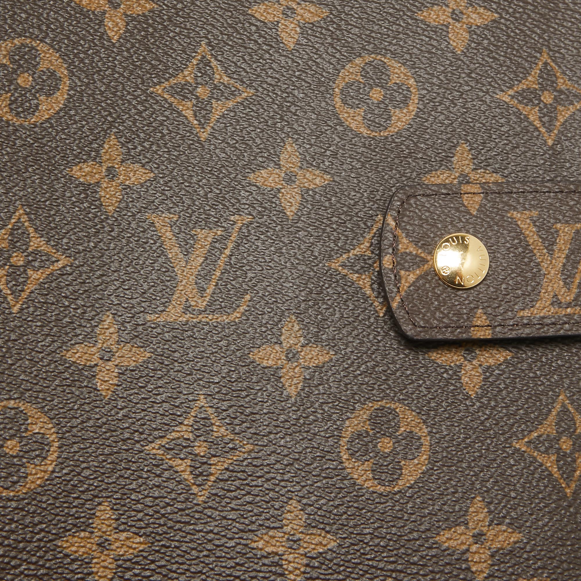 Louis Vuitton Monogram Canvas Large Ring Agenda Cover