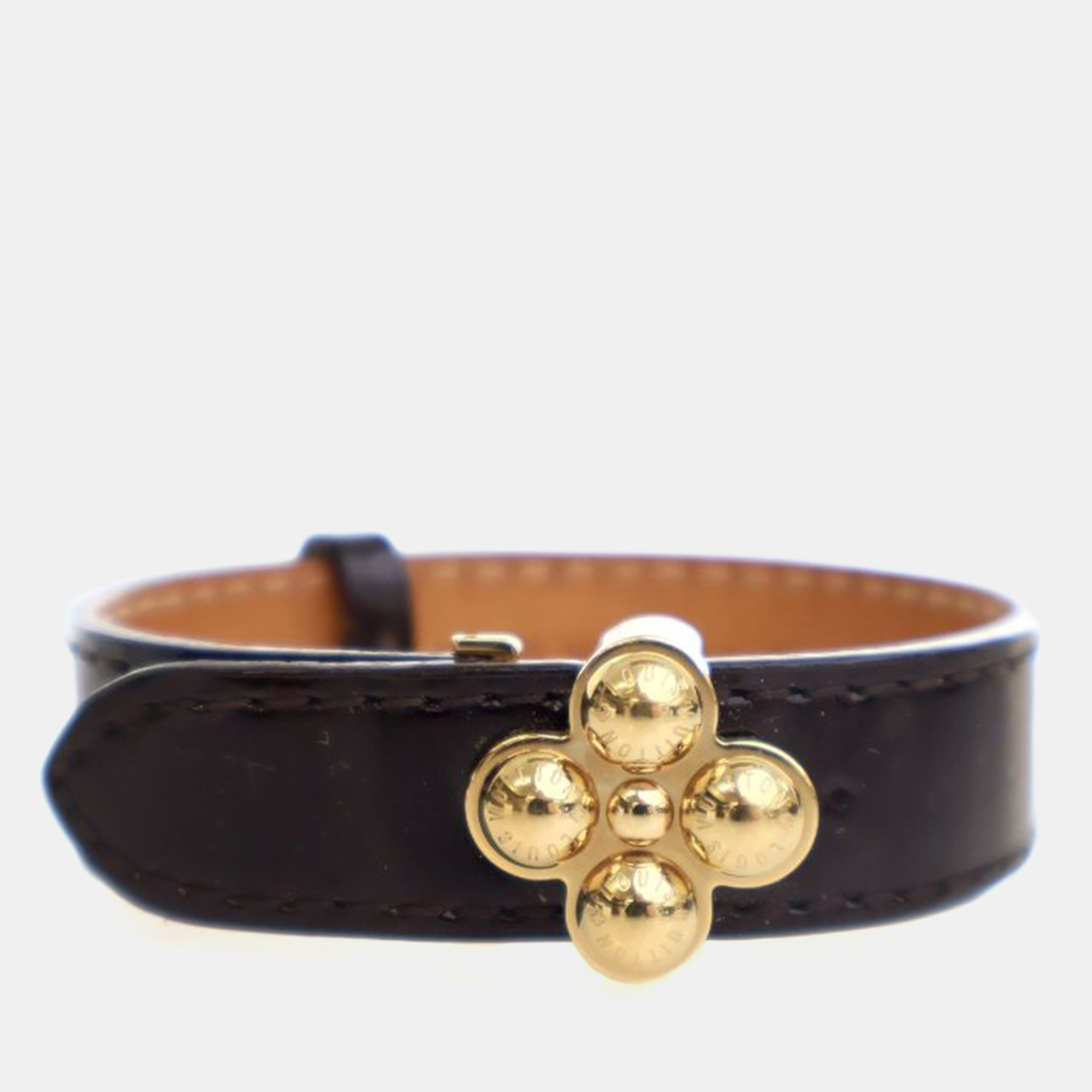 Louis Vuitton Vintage Brown Monogram Vernis Wish Bracelet
Louis Vuitton Vintage Brown Monogram Vernis Wish Bracelet