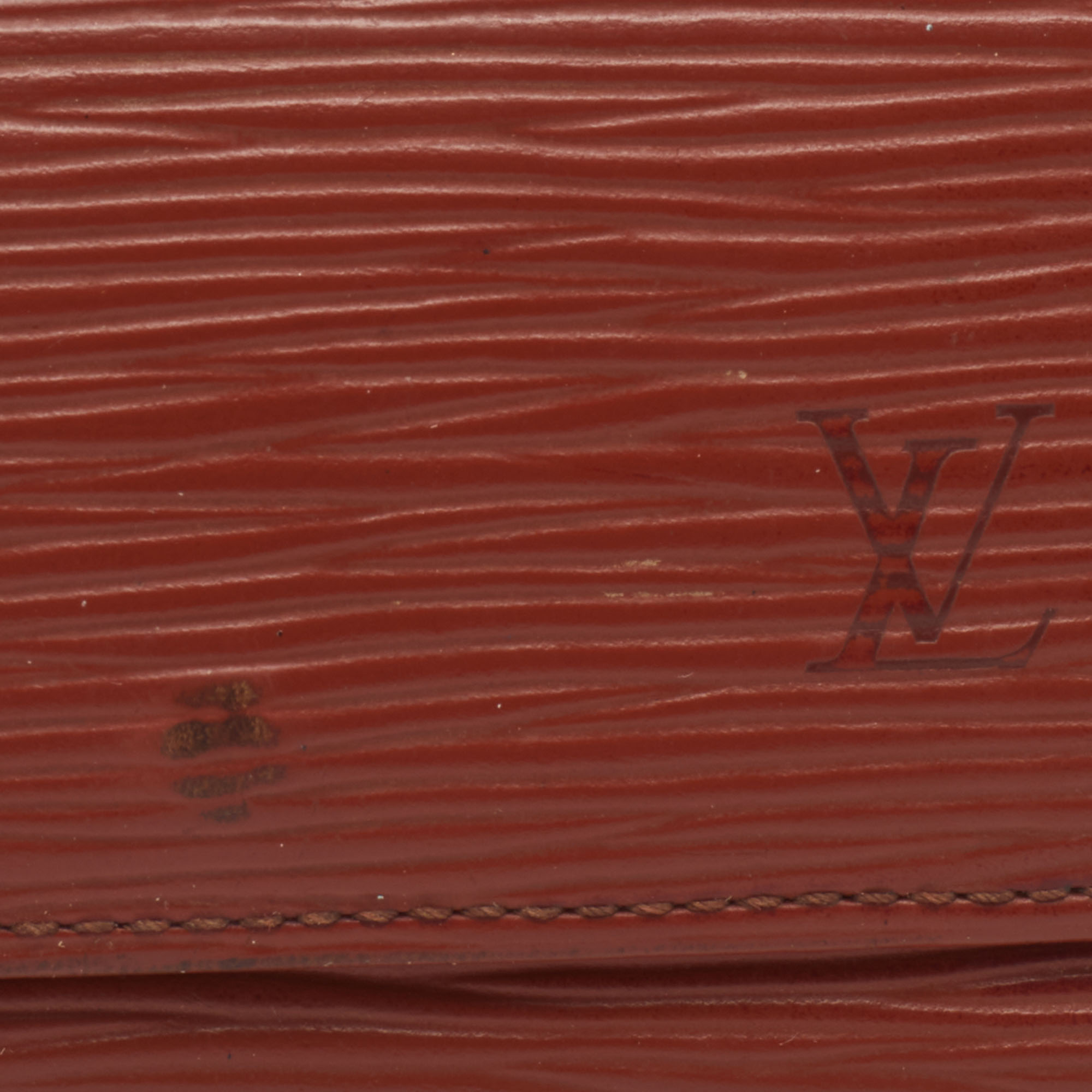 Louis Vuitton Brown Epi Leather 4 Key Holder