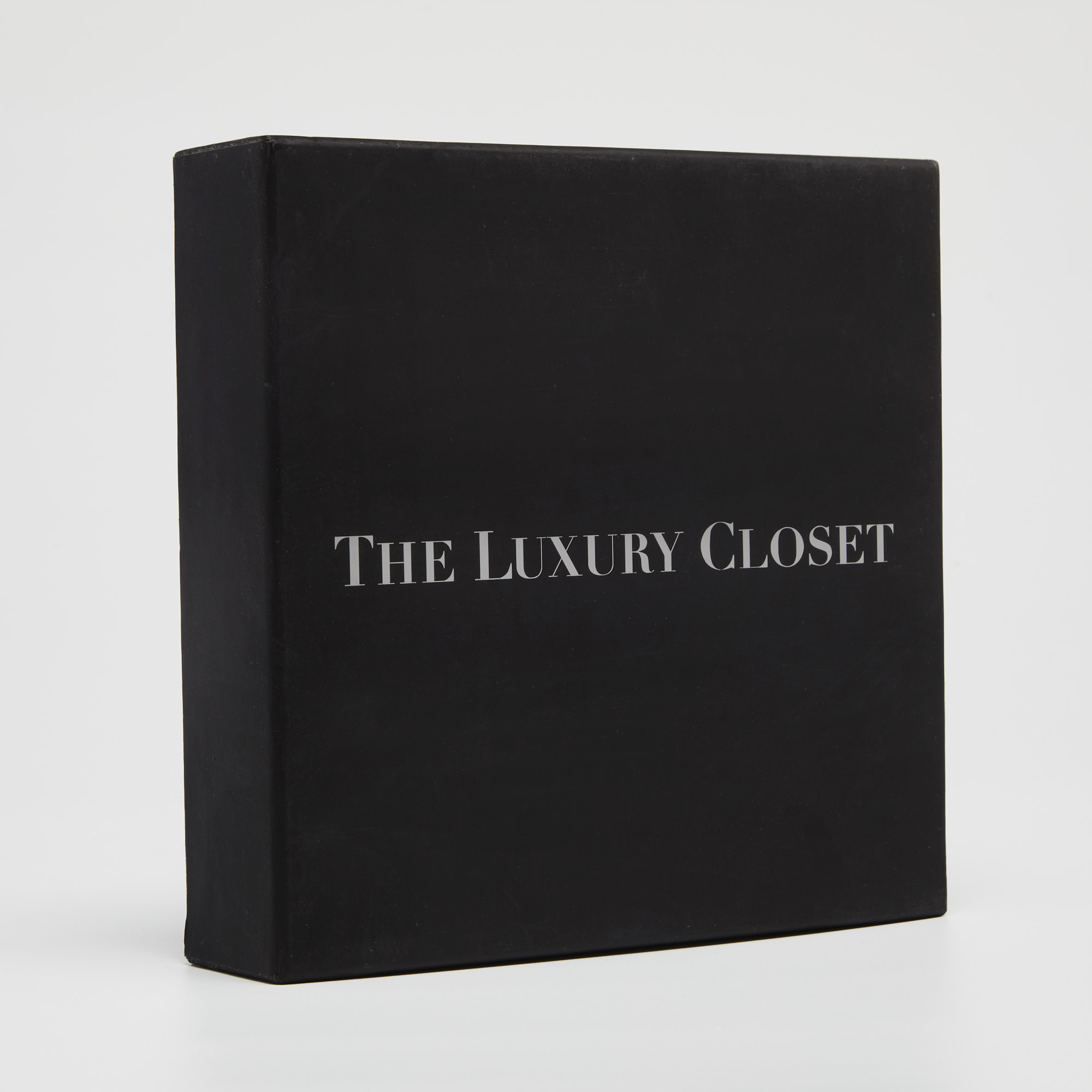 Louis Vuitton Burgundy Leather Luggage Name Tag