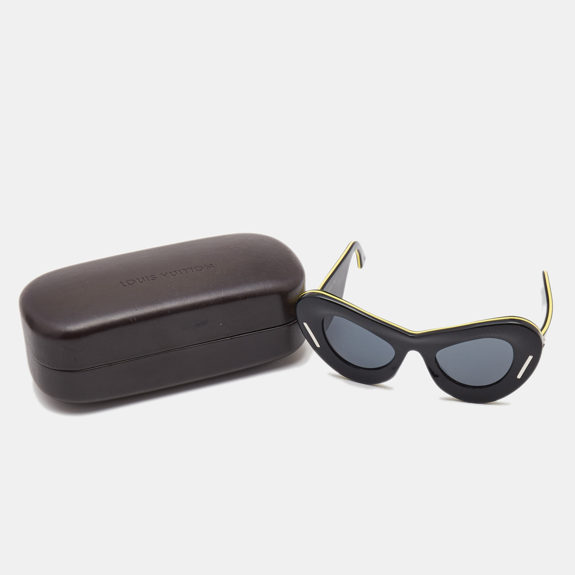 Louis Vuitton Black/Grey Michelle Z0835W Cat-Eye Sunglasses