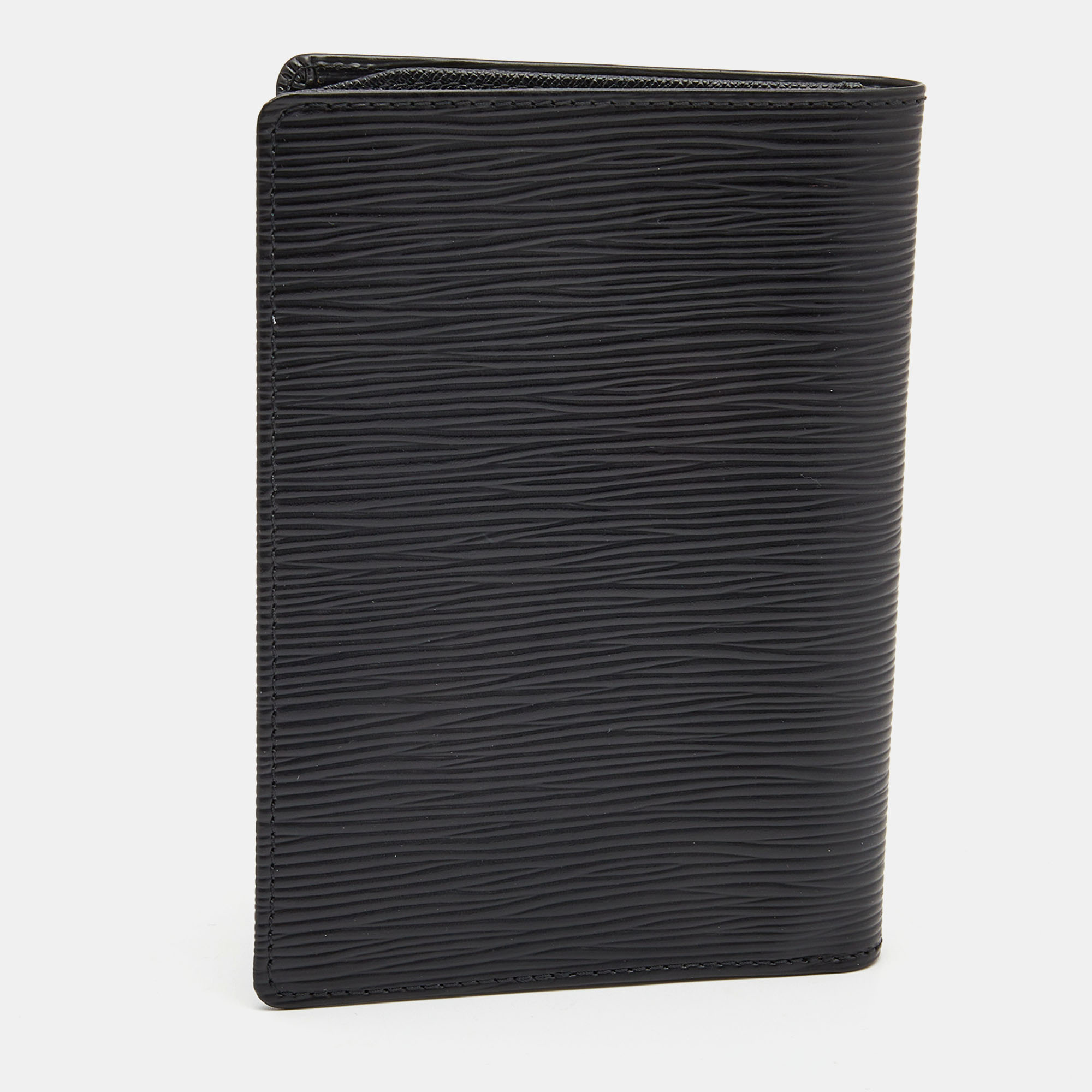 Louis Vuitton Black Epi Leather Bifold Document Holder