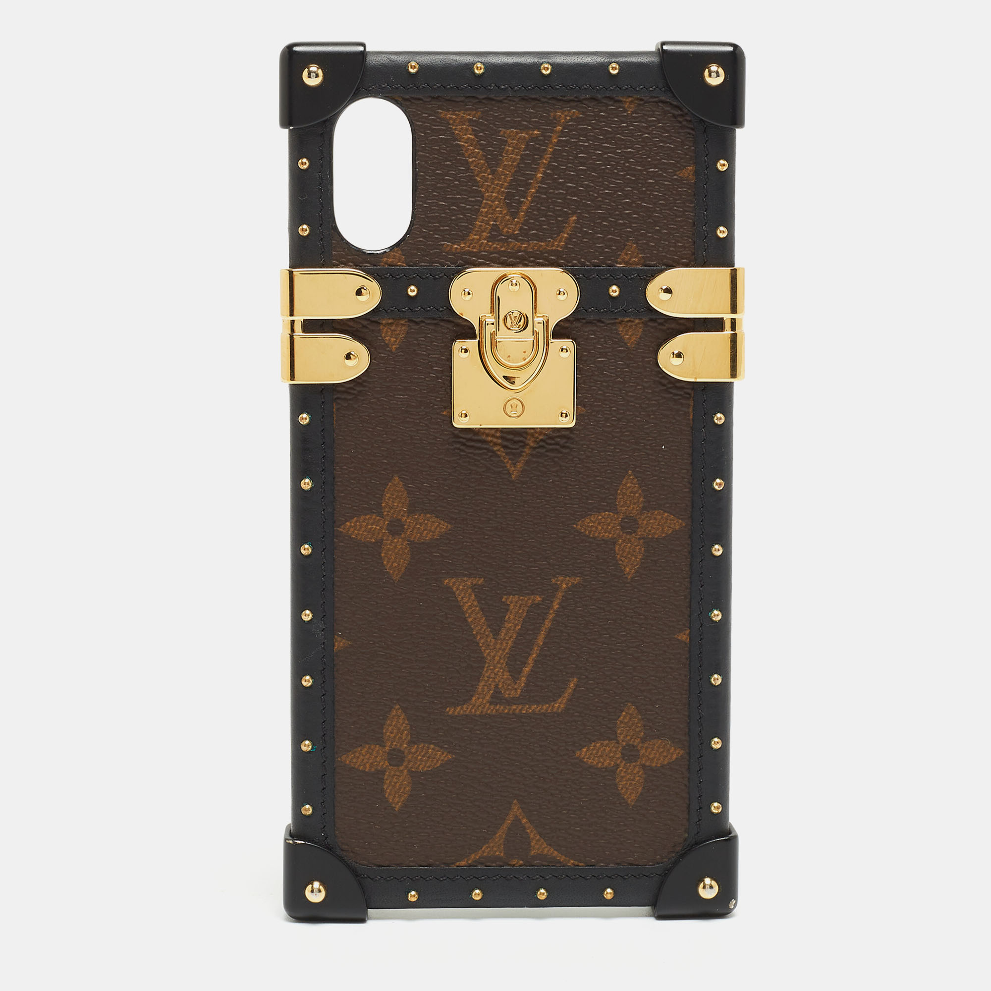 

Louis Vuitton Monogram Canvas Eye-Trunk iPhone X/XS Case, Brown