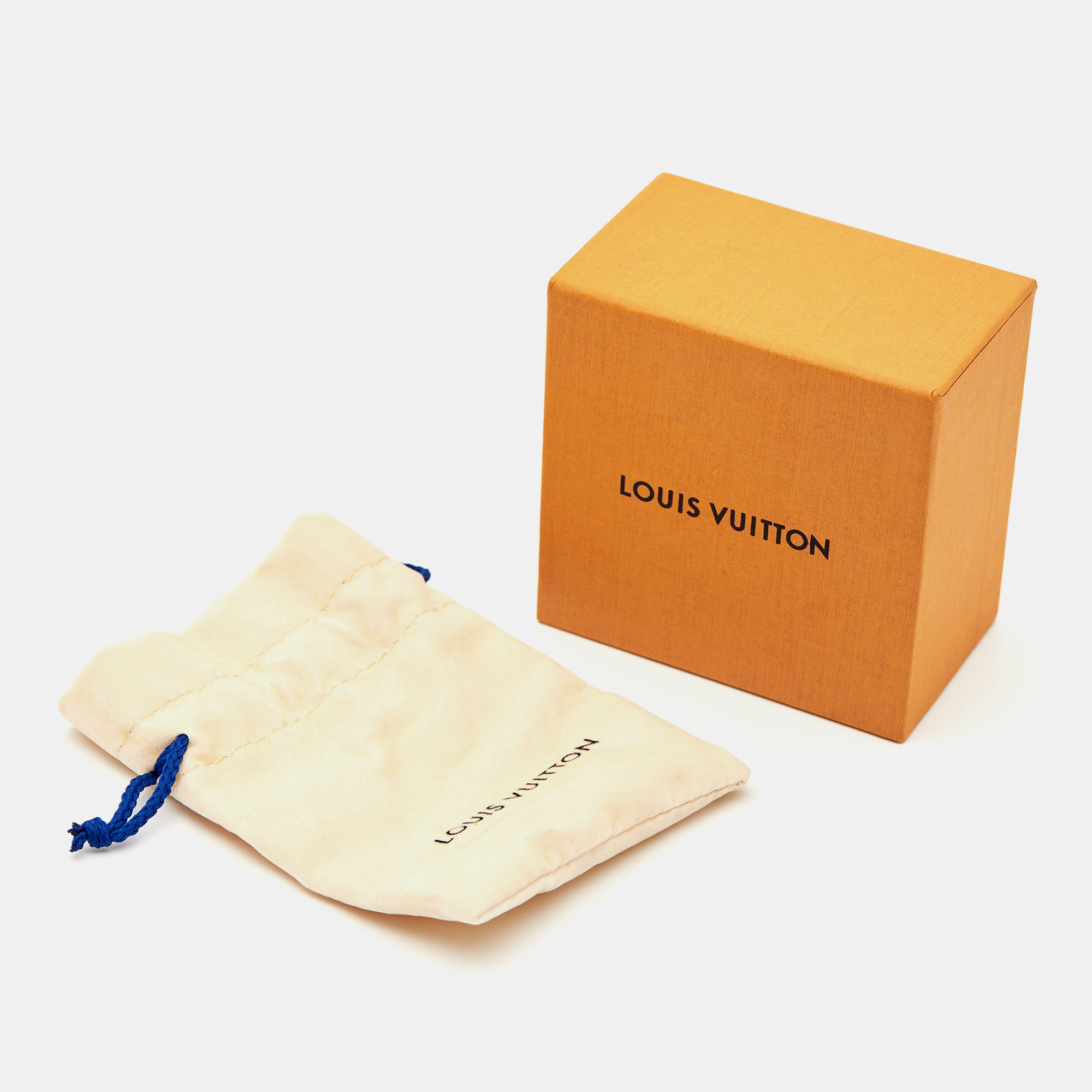 Louis Vuitton  LV & Me Crystals Letter H Gold Tone Neckalce