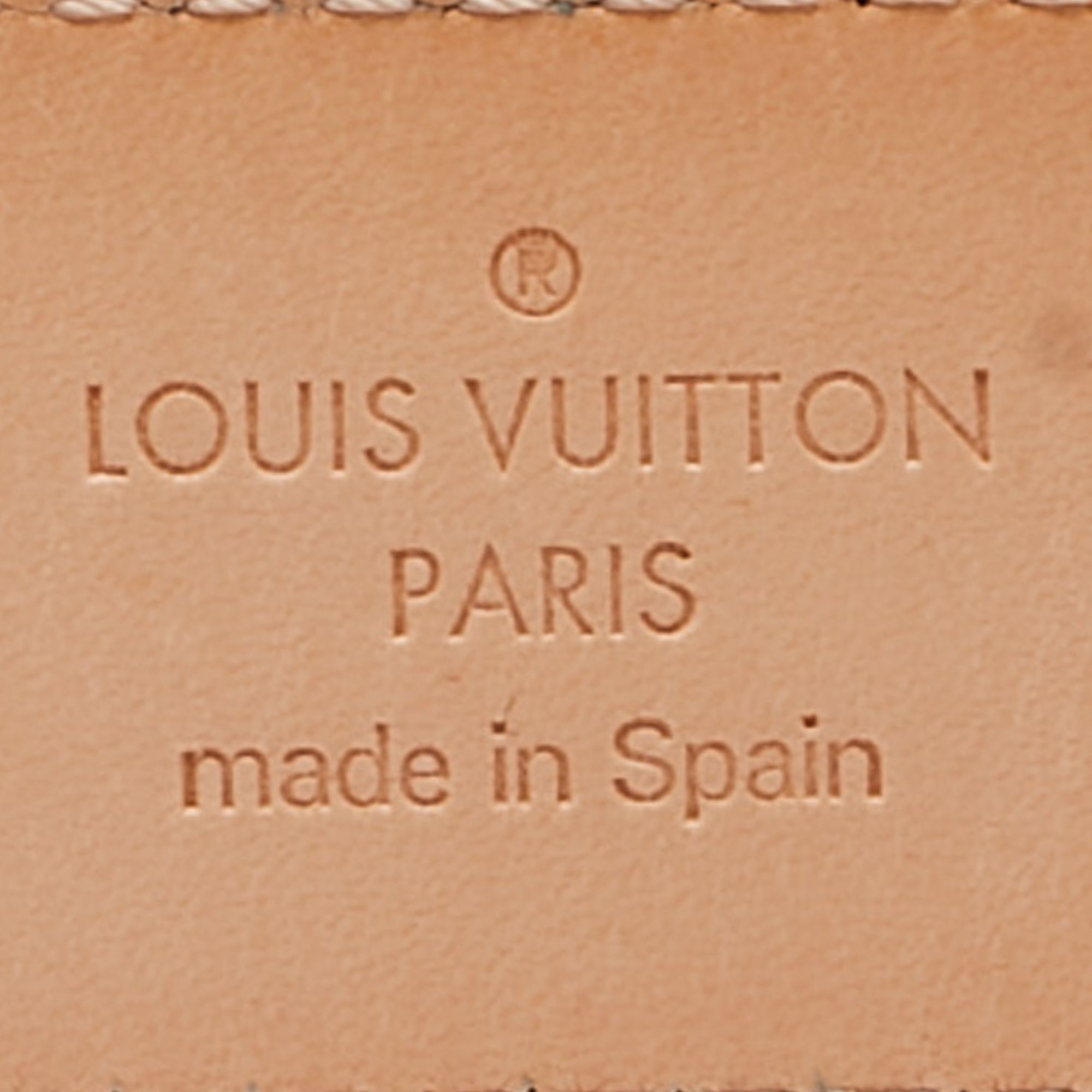 Louis Vuitton Blue Nuit Monogram Vernis Buckle Belt 80CM