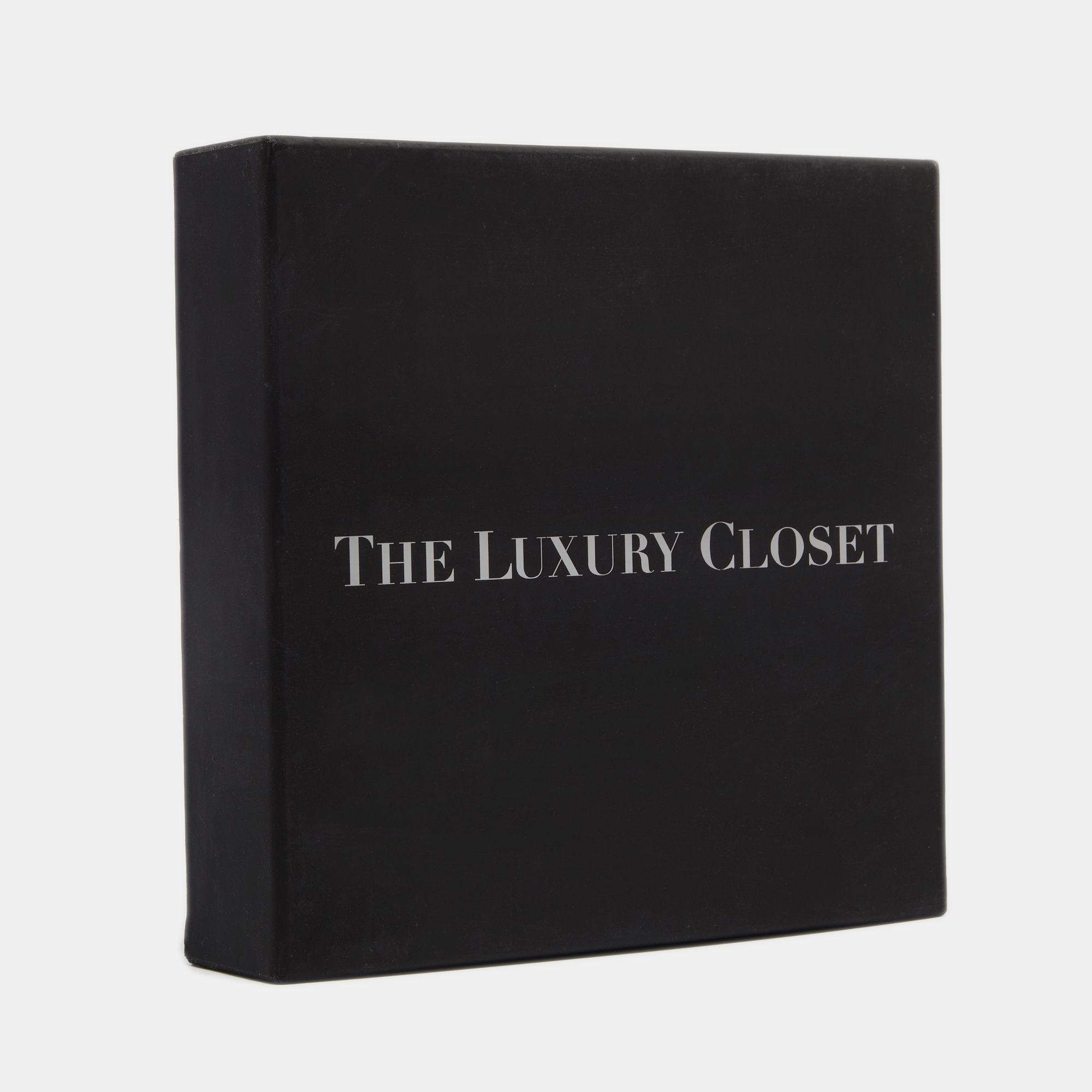 Louis Vuitton Black Leather Anagramme Buckle Belt 95CM