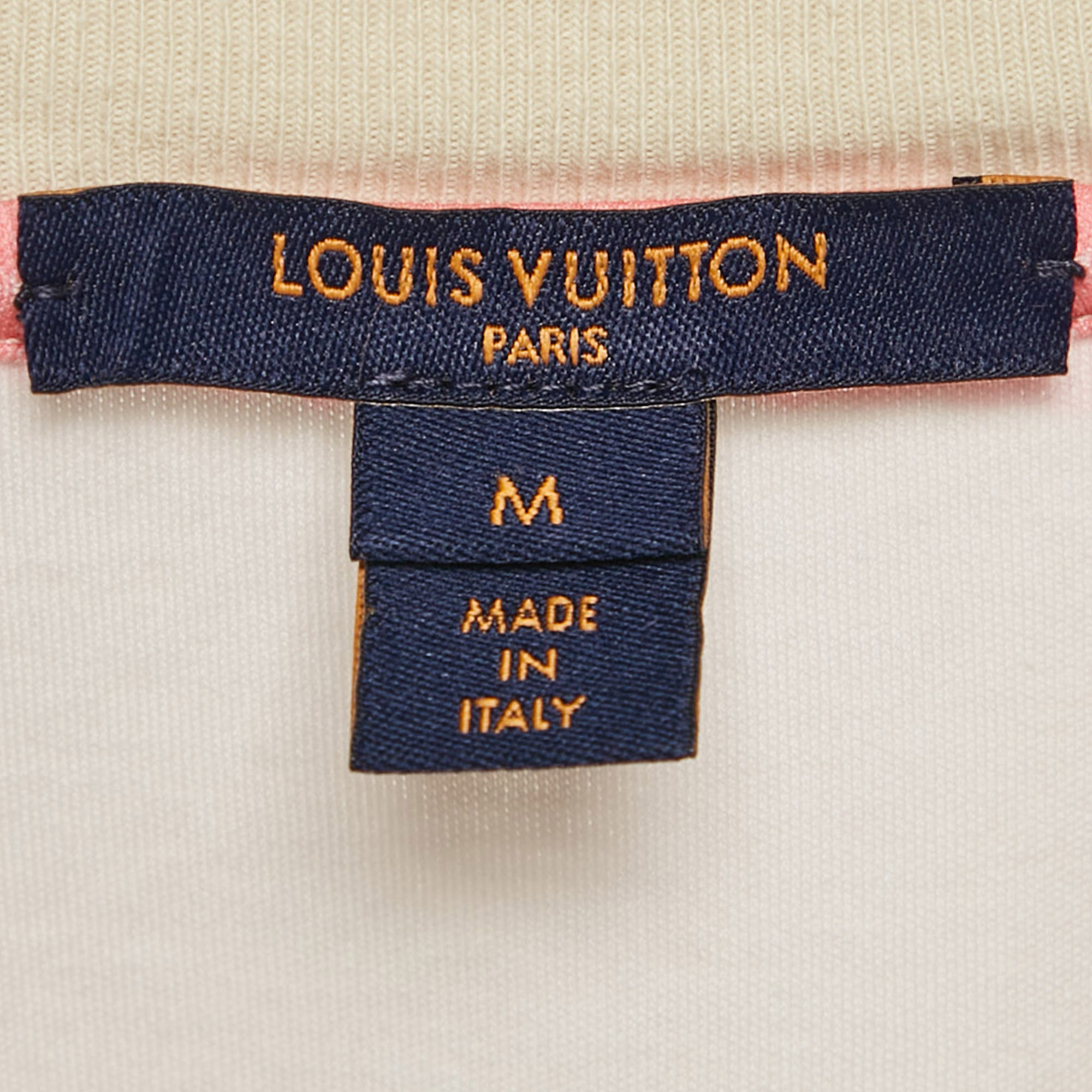 Louis Vuitton Multicolor Epi Print Cotton T-Shirt M