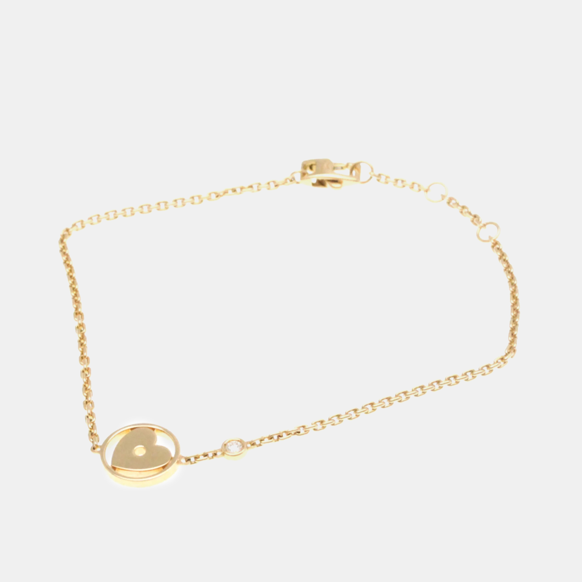 Louis Vuitton Monogram Idylle 1 Cool Pink Gold 18K Diamond Charm Bracelet Pink Gold
Louis Vuitton Monogram Idylle 1 Cool Pink Gold 18K Diamond Charm Bracelet Pink Gold