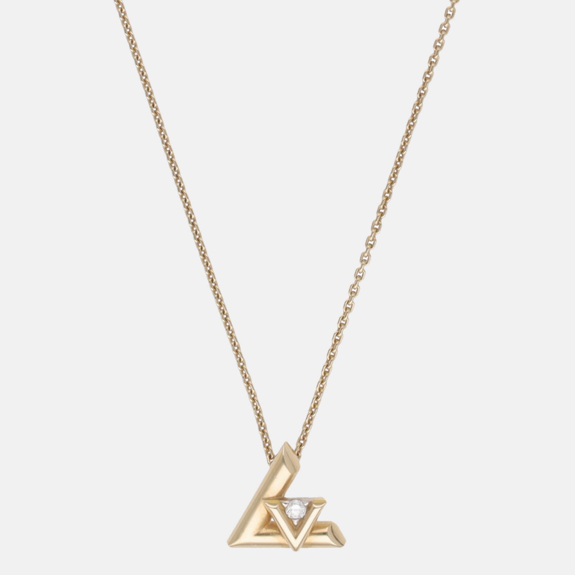 Louis Vuitton  Women's Yellow Gold Necklace - Gold - One Size