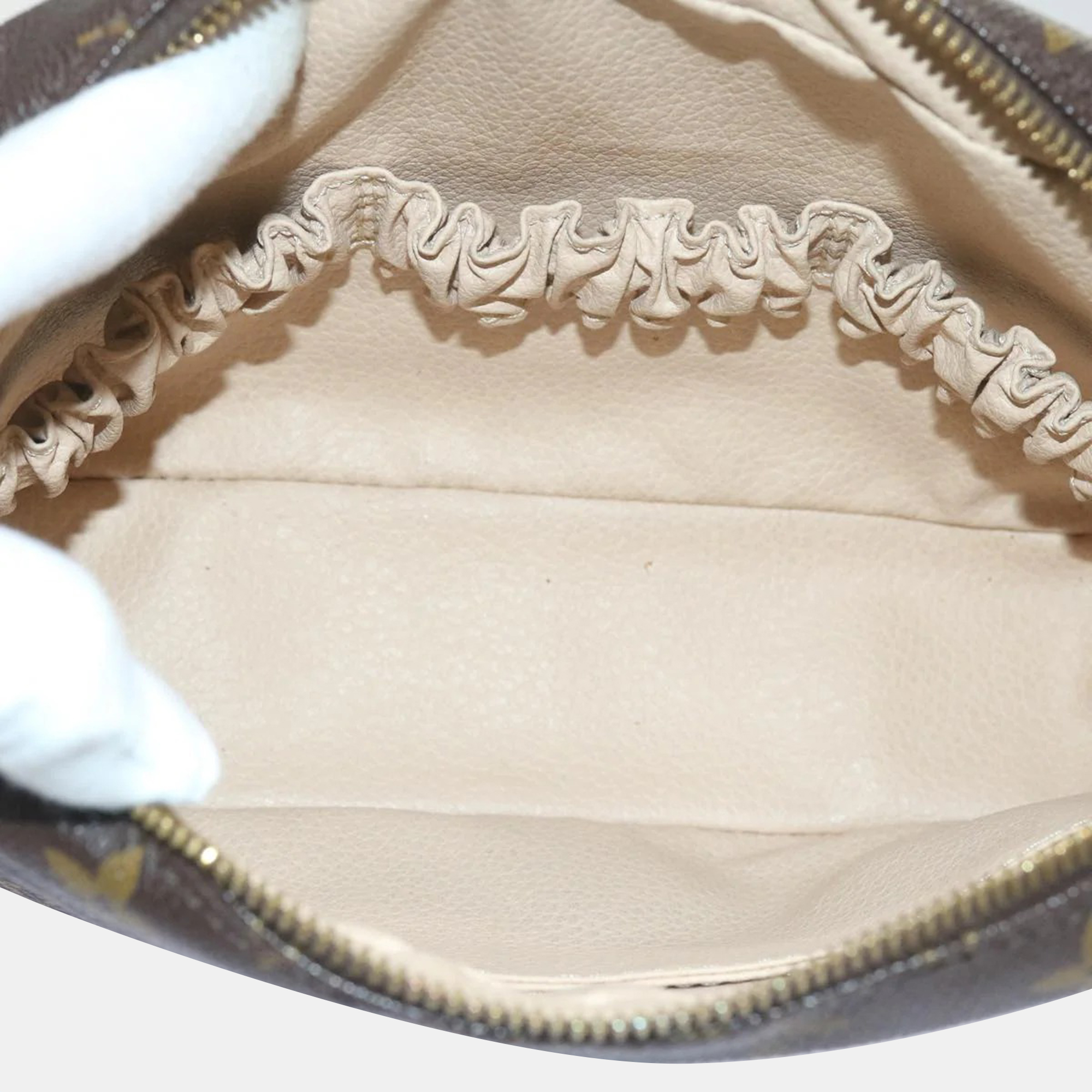 Louis Vuitton Brown Monogram Trousse Toilette 23 Clutch Bag