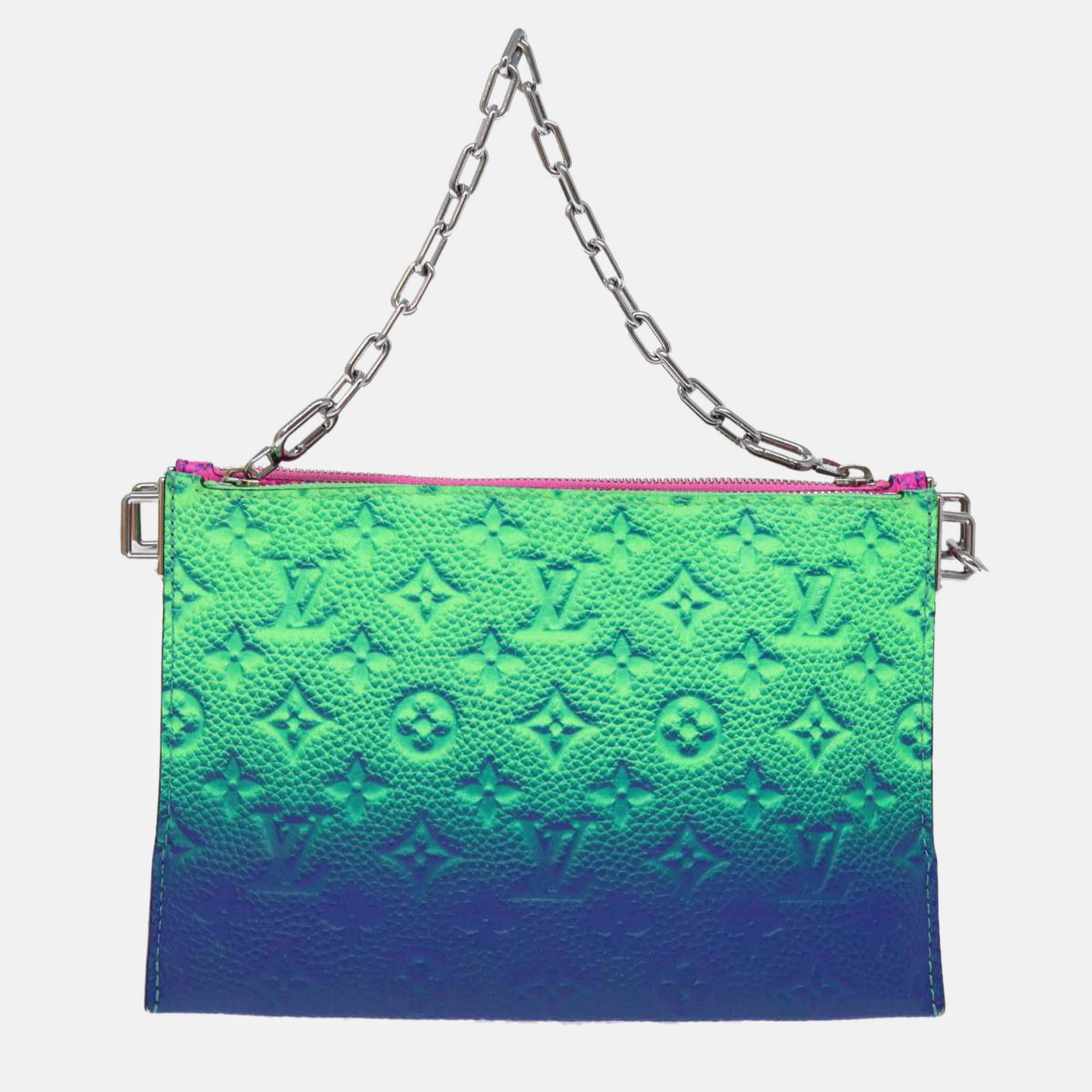 Louis vuitton multicolour  taurillon illusion trio pouch shoulder bag