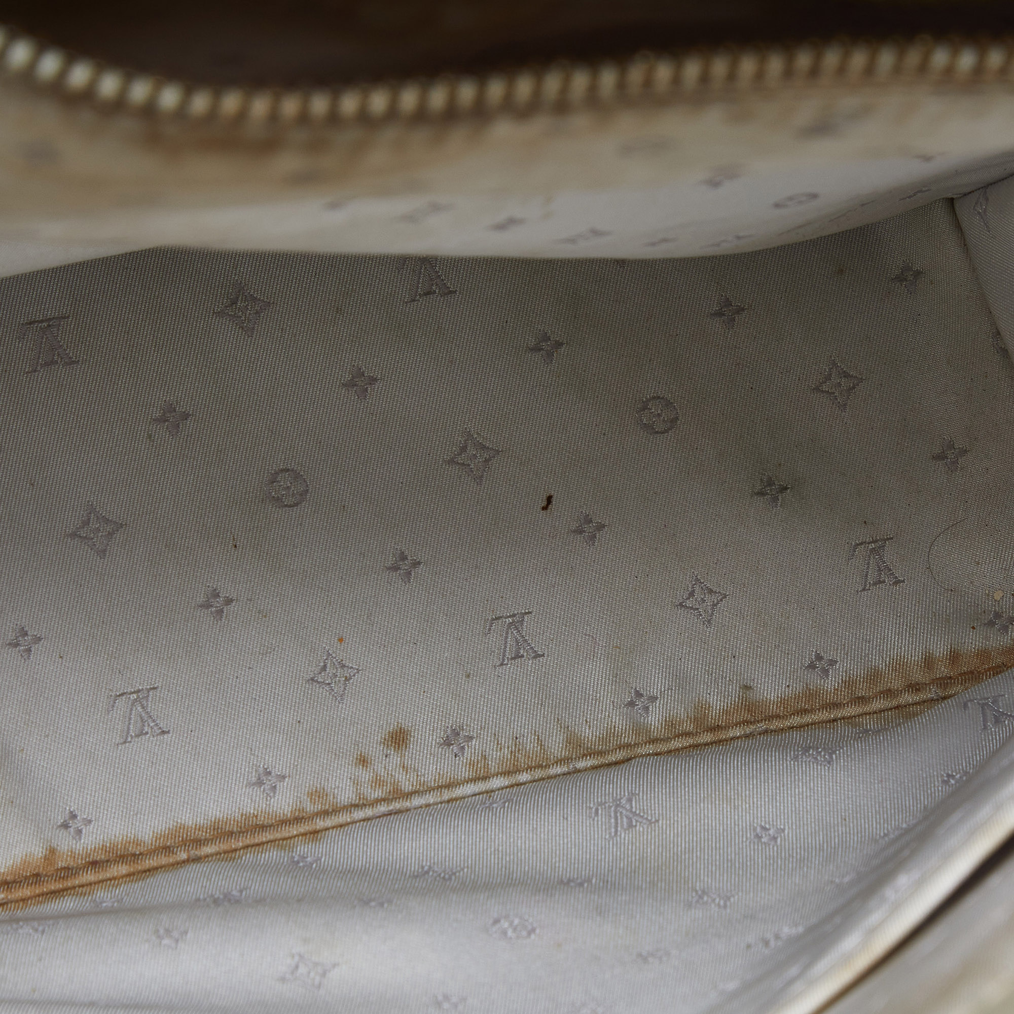 Louis Vuitton White Suhali Leather Le Fabuleux Bag