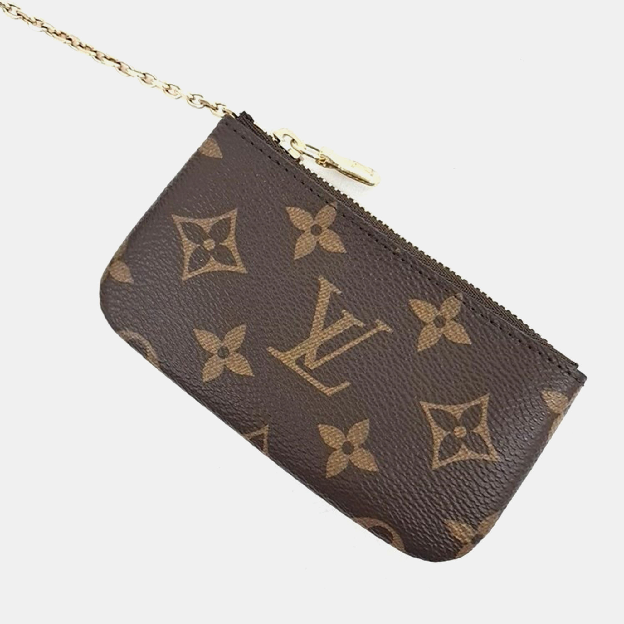 Louis Vuitton Brown/White Monogram Canvas Nano Bucket Bag