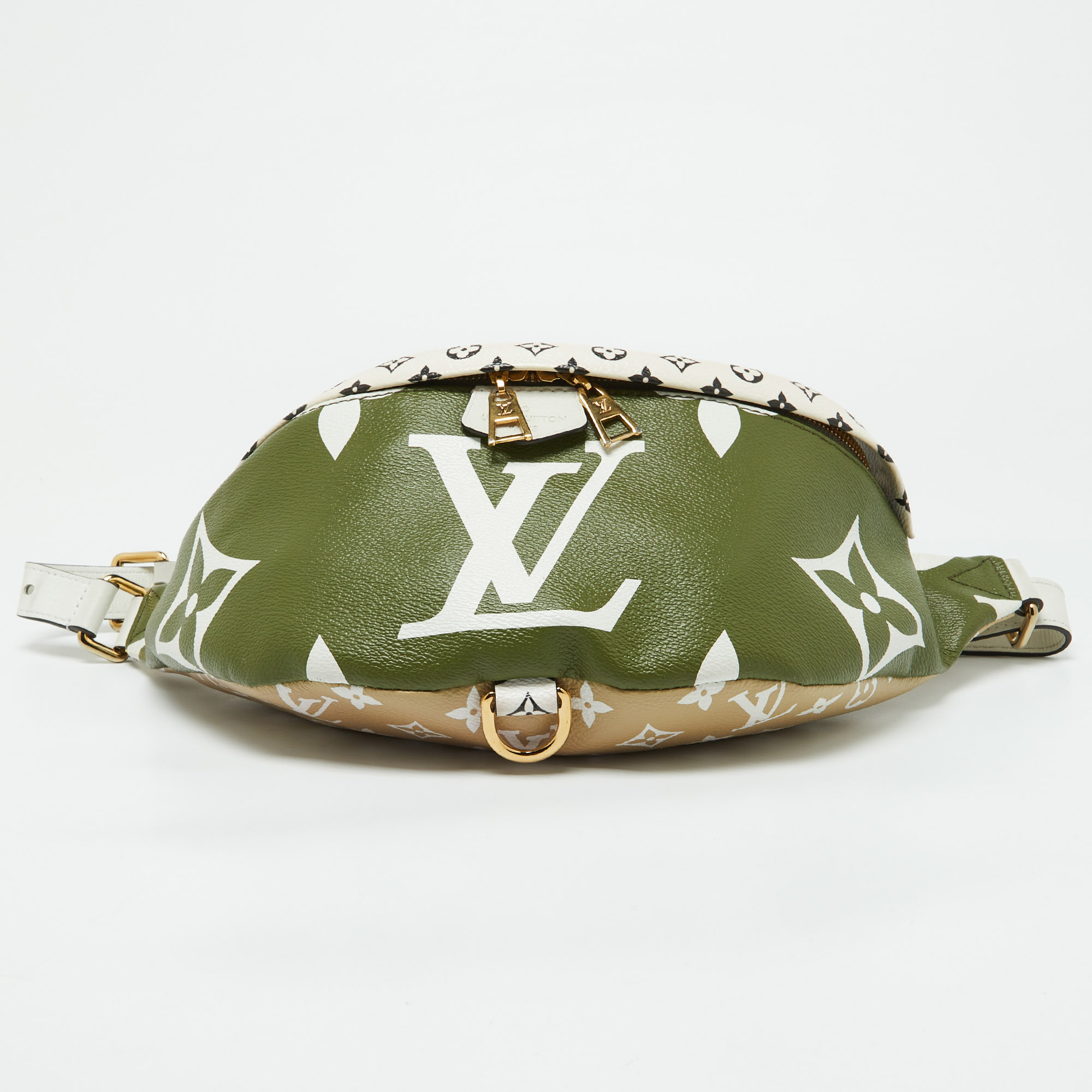 Louis Vuitton Khaki/Beige Monogram Giant Canvas Bumbag