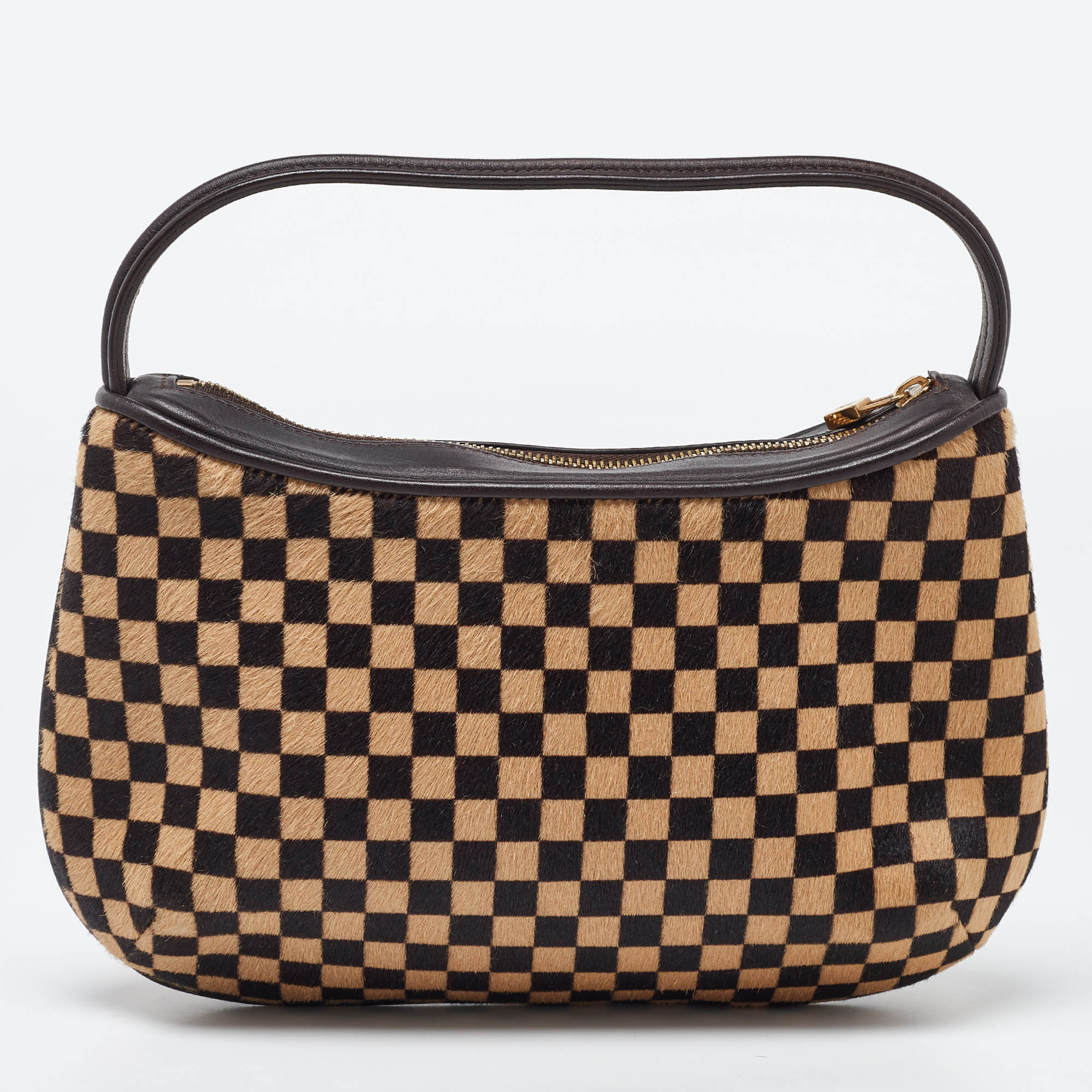 Louis Vuitton Damier Calfhair And Leather Limited Edition Sauvage Tigre Bag