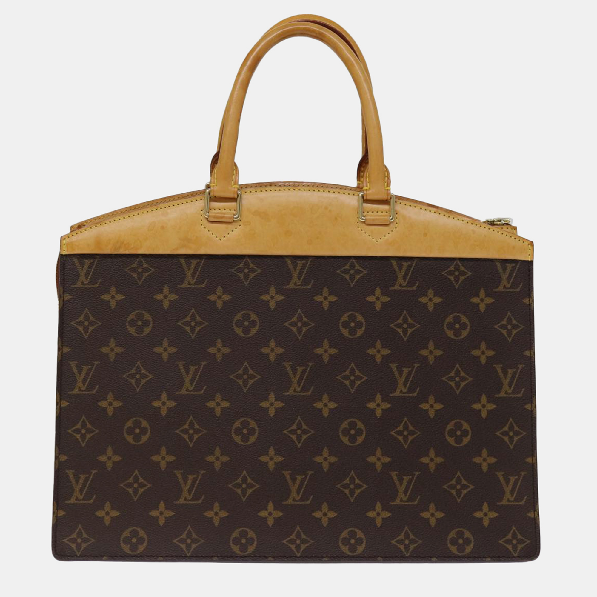 Louis Vuitton Brown Canvas Riviera Handbag